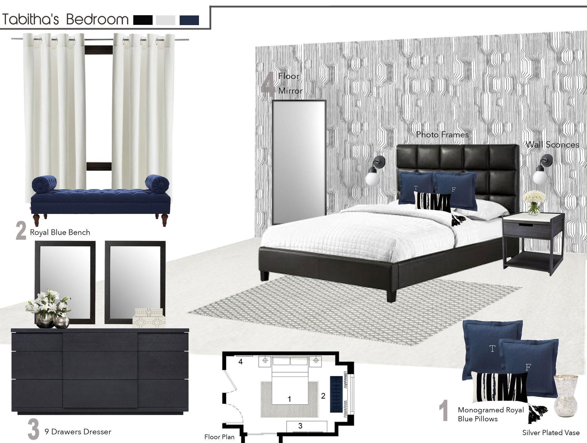 Ideas de diseño interior de dormitorio en línea