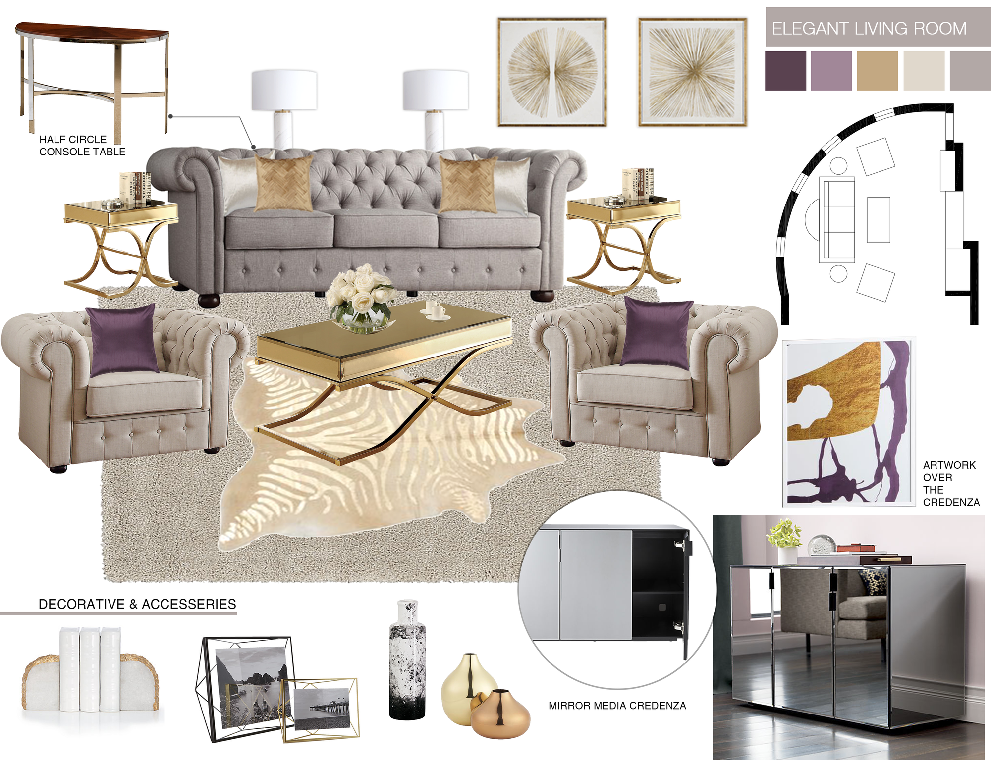 Online Designer Living Room Interior Design Ideas