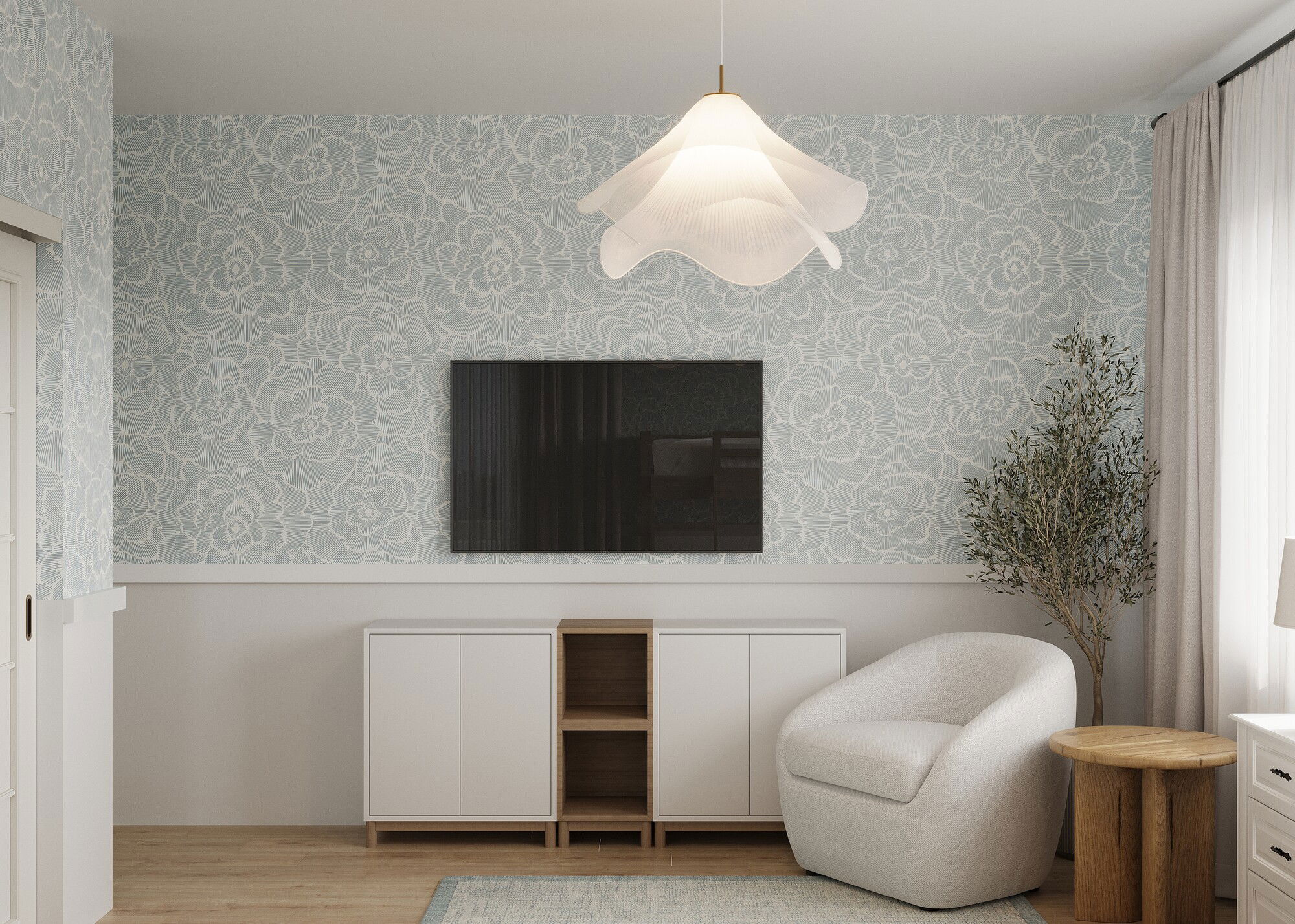 Online Designer Bedroom 3D Model 3