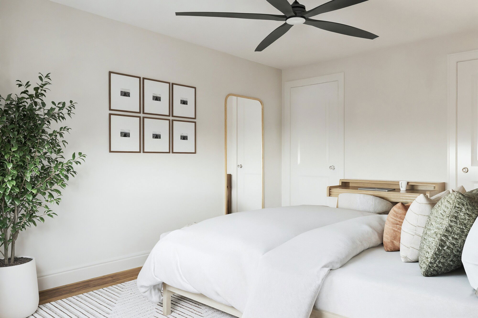 Online Designer Bedroom 3D Model 2