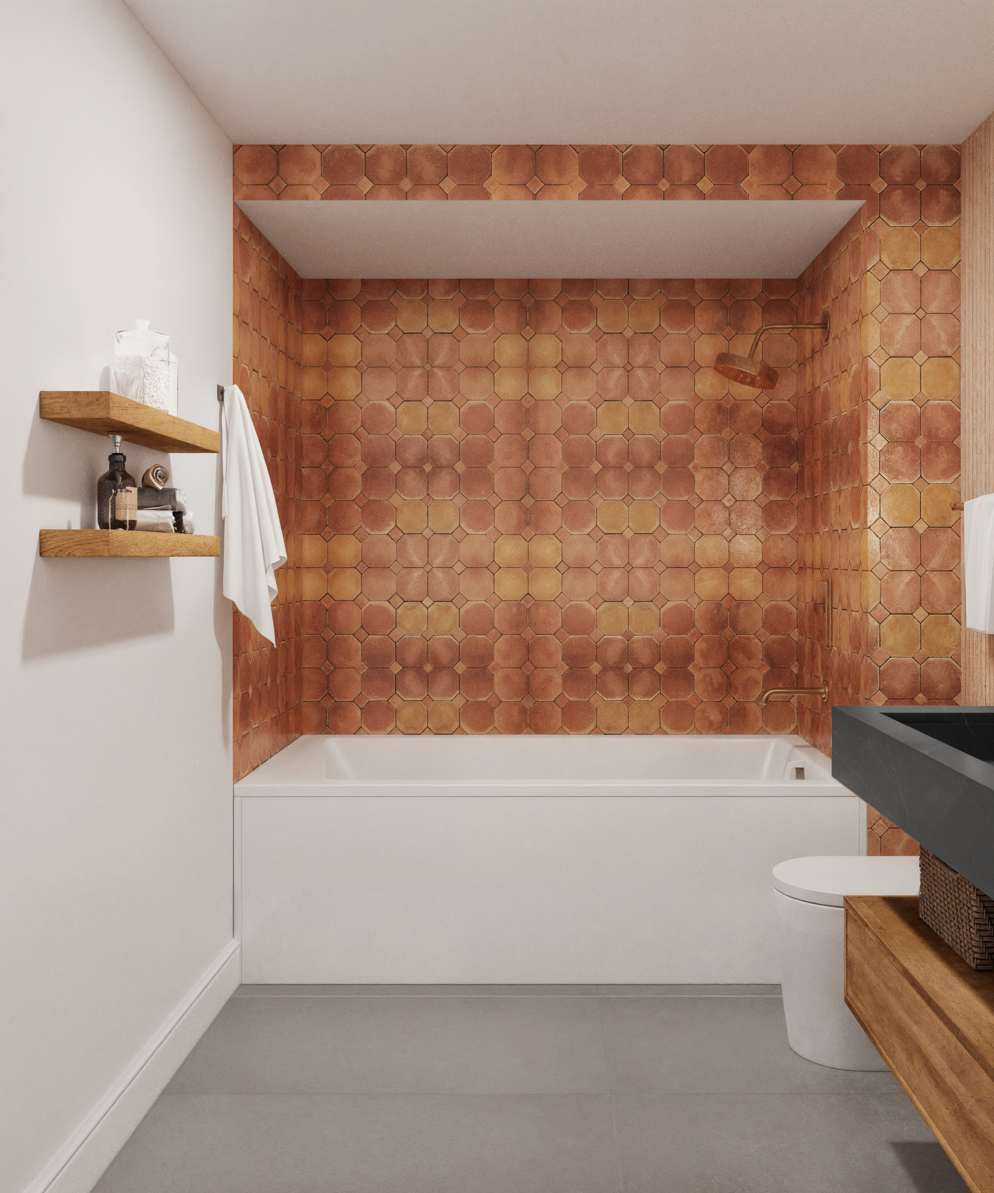 Online Designer Bathroom 3D Model 2