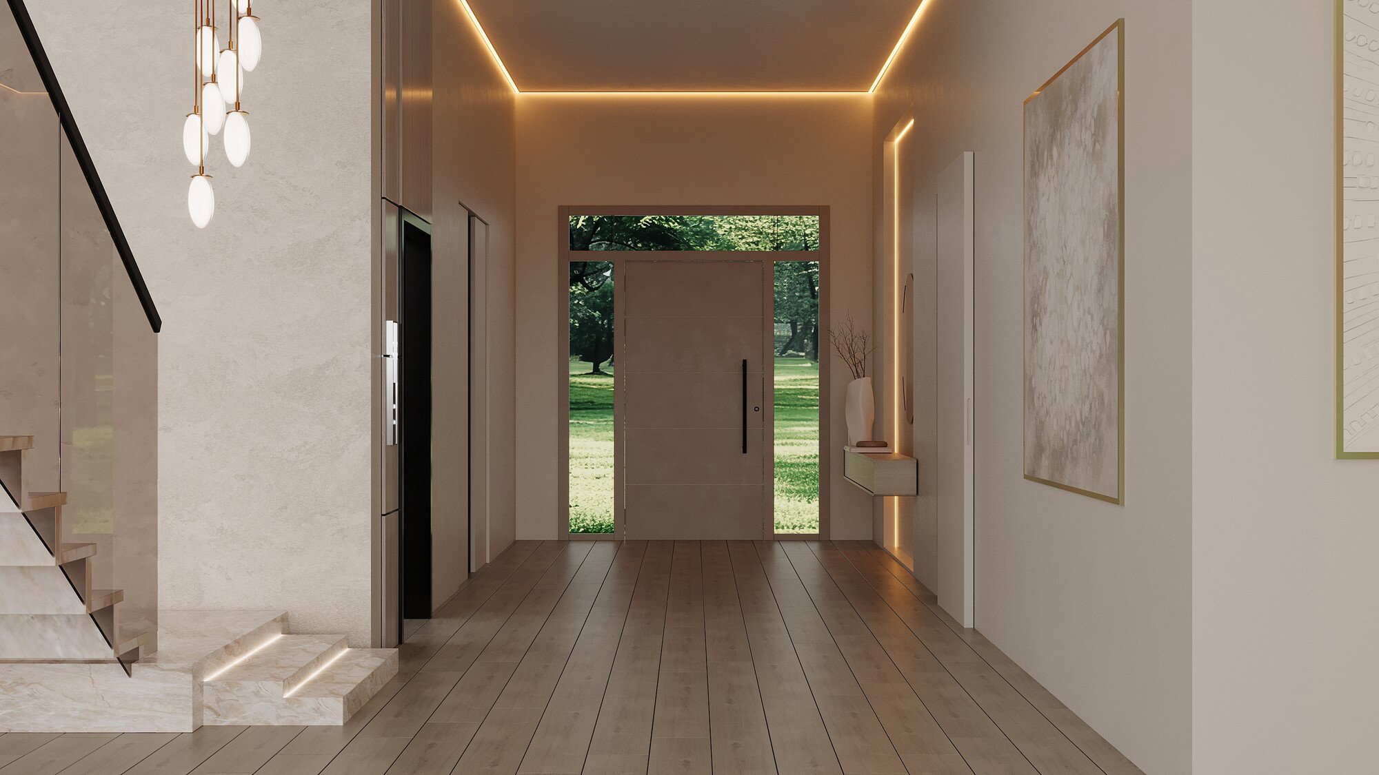 Online Designer Hallway/Entry 3D Model 4