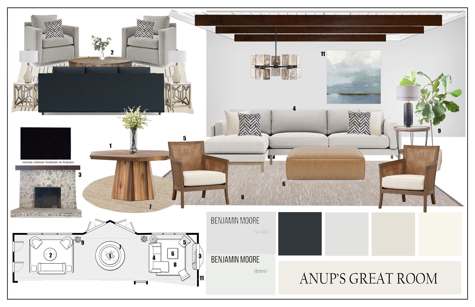 Ideas De Diseño Interior De Sala De Estar De Diseñador En Línea