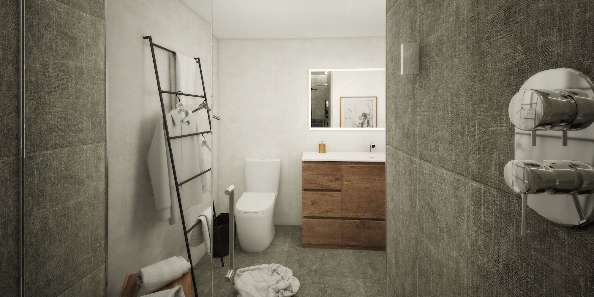 Online Designer Bathroom 3D Model 4