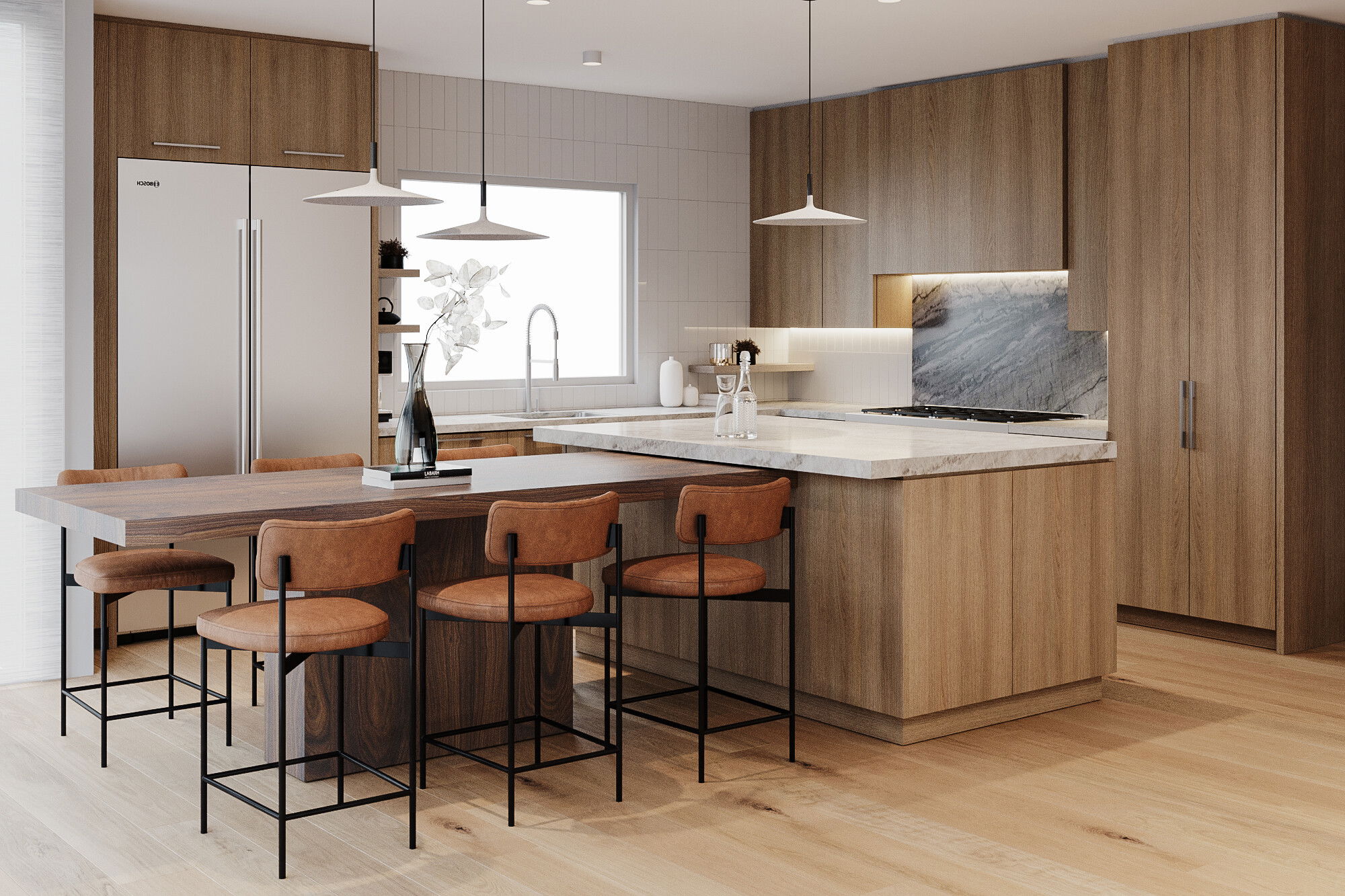 Online Designer Kitchen 3D Model 2