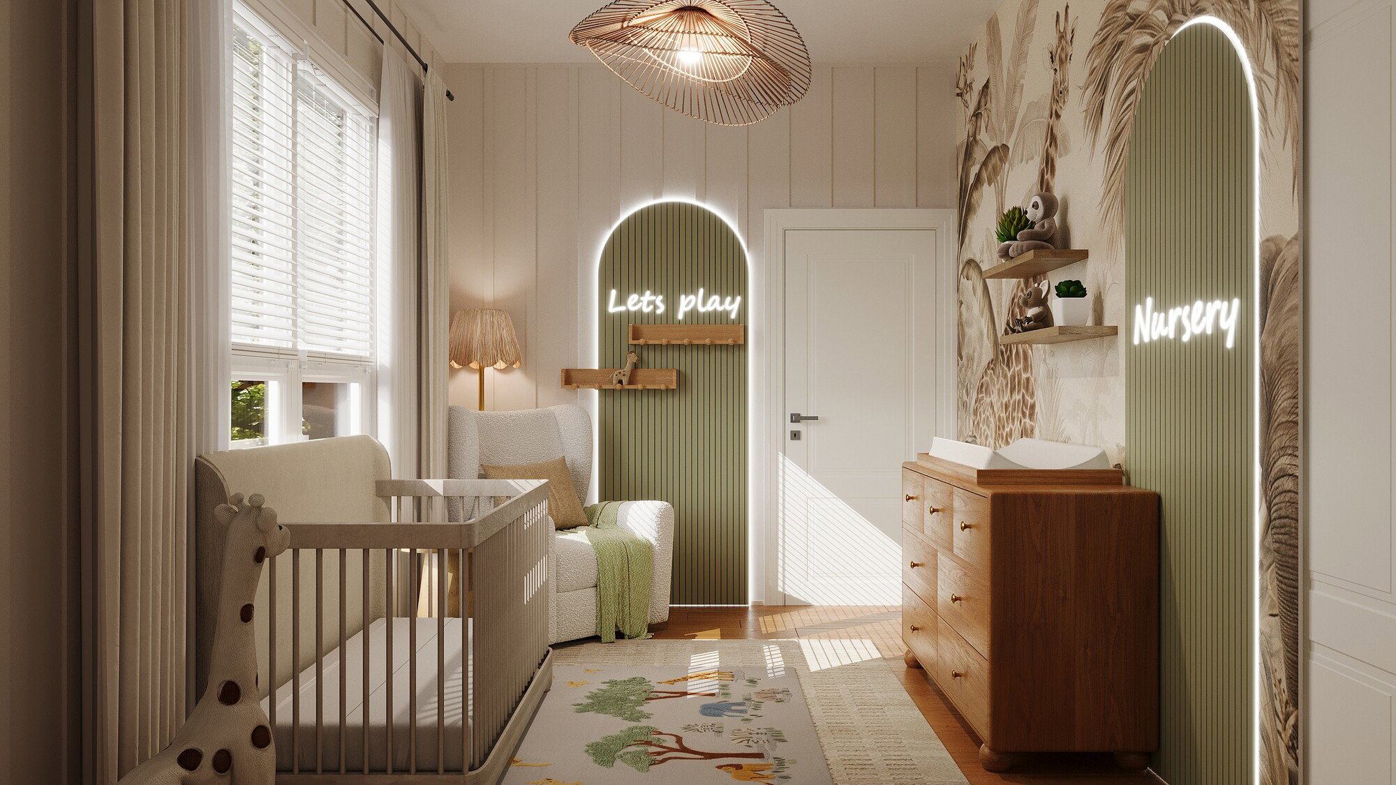 Online Designer Nursery 3D Model thumbnail3