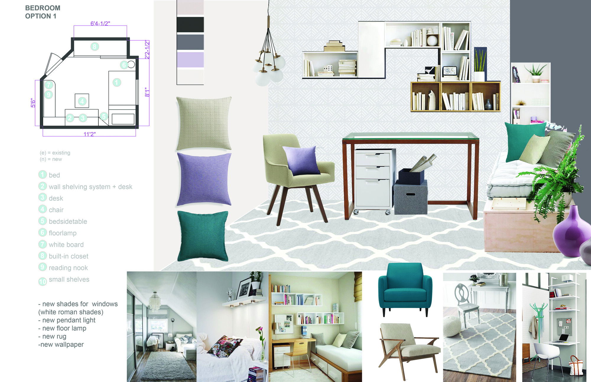 Ideas de diseño interior de dormitorio en línea