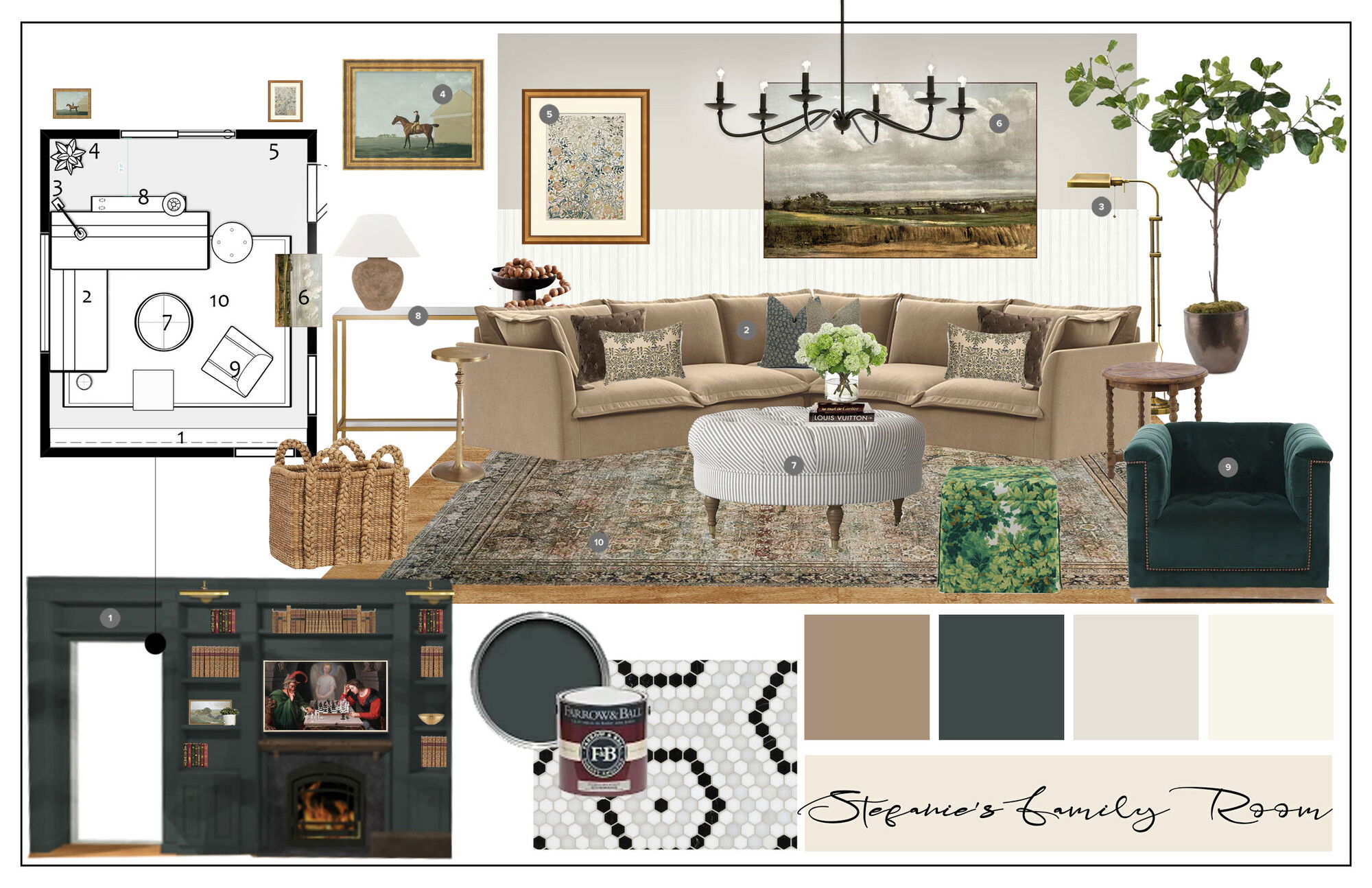 Ideas De Diseño Interior De Sala De Estar De Diseñador En Línea