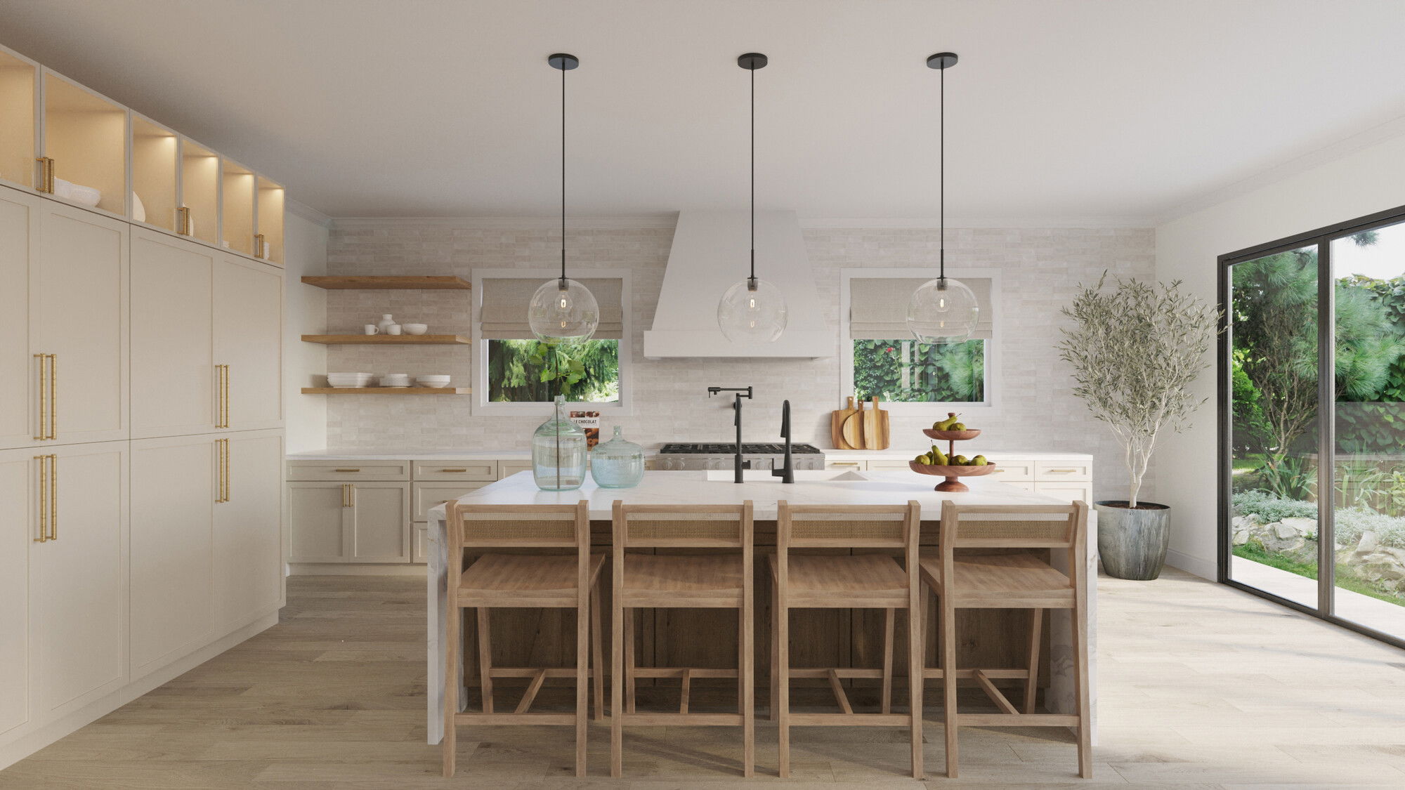 Online Designer Kitchen 3D Model 3