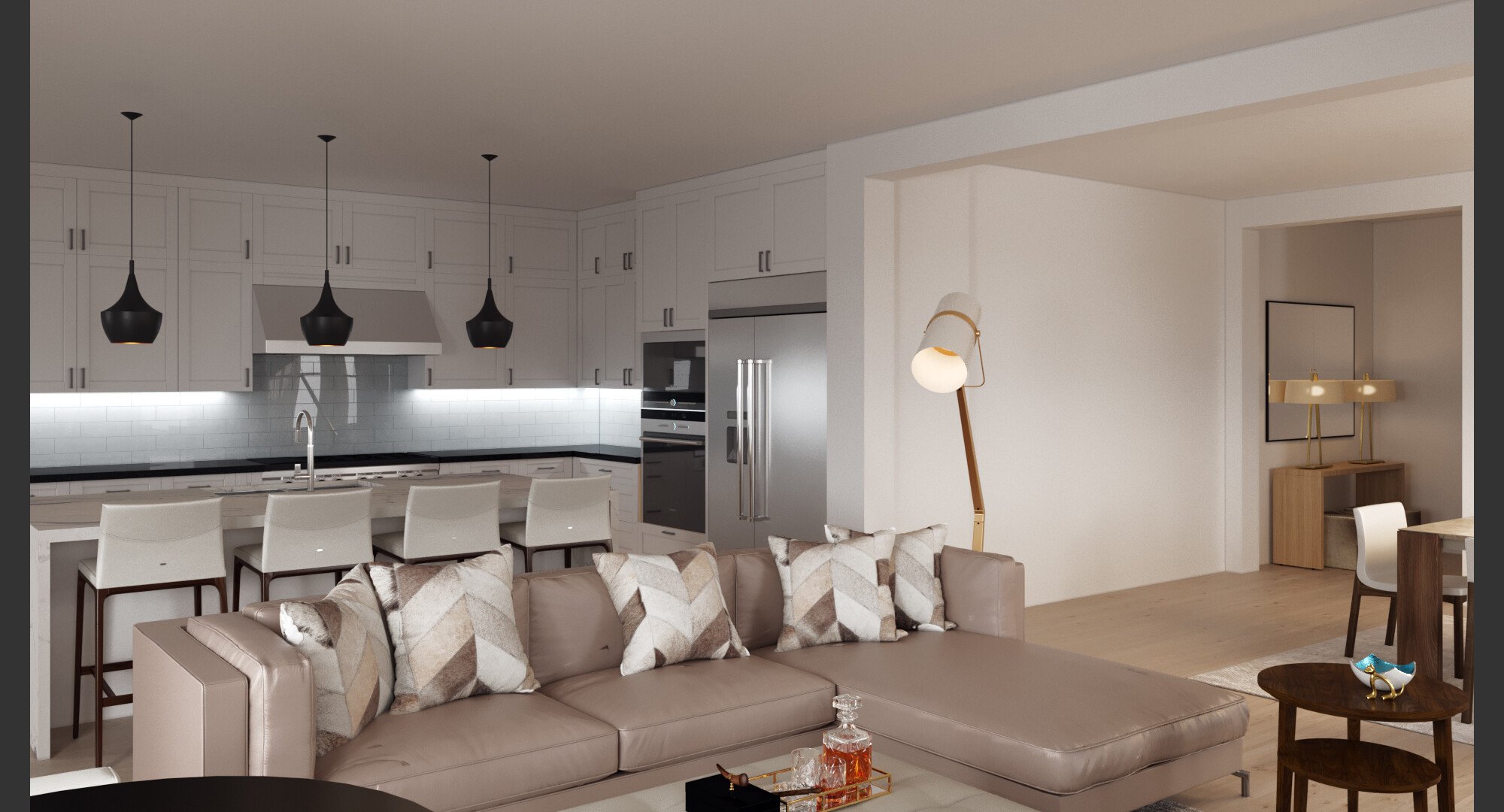Online Living Dining Room Design interior design service 3