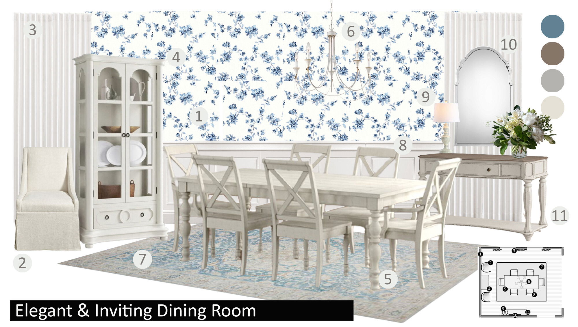 Online Designer Dining Room Interior Design Ideas