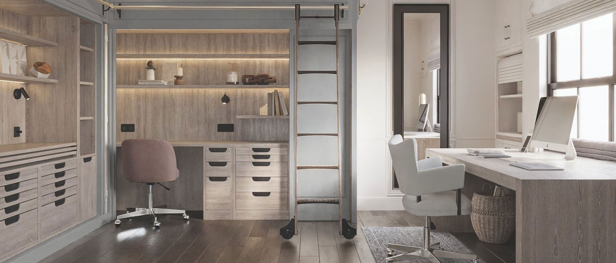 Functional Craft Room Design by affordable Port St. Lucie interior designers