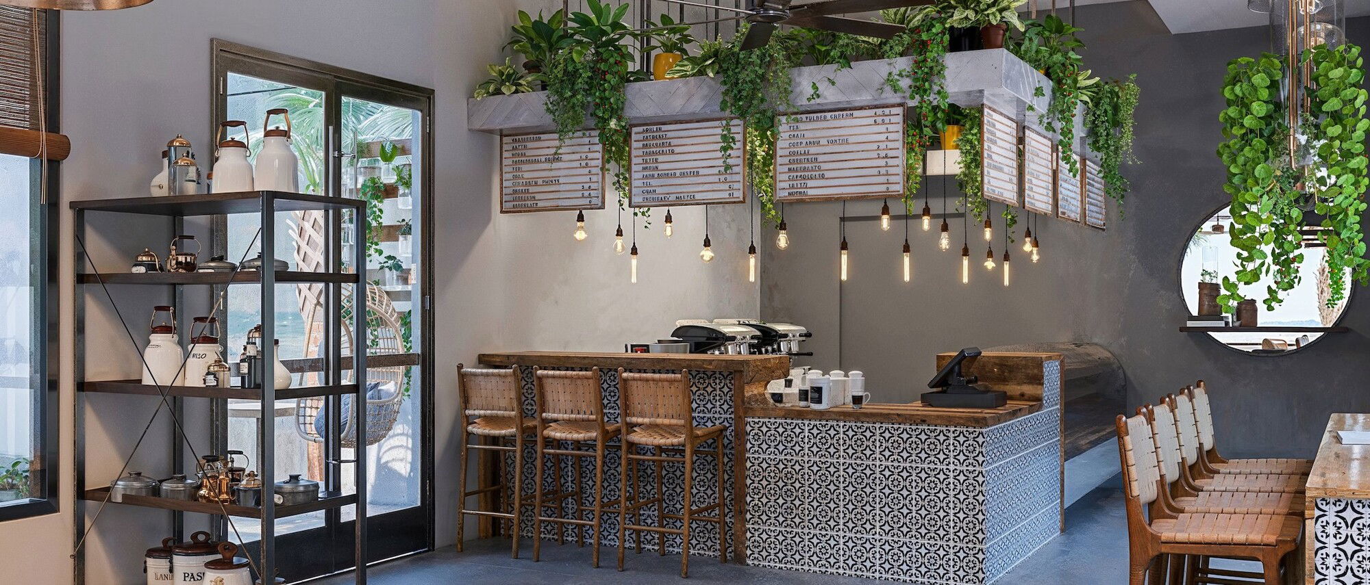 Coffee Shop With Biophilic Design- After Rendering