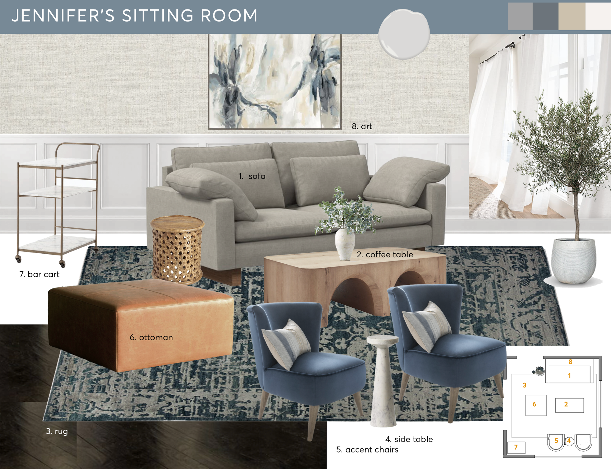 Online Designer Living Room Interior Design Ideas