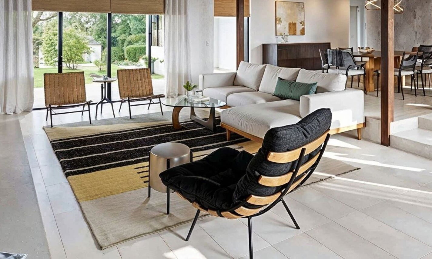 Classy Modern Home Makeover With Eat-In Nook by top Montecito interior designers