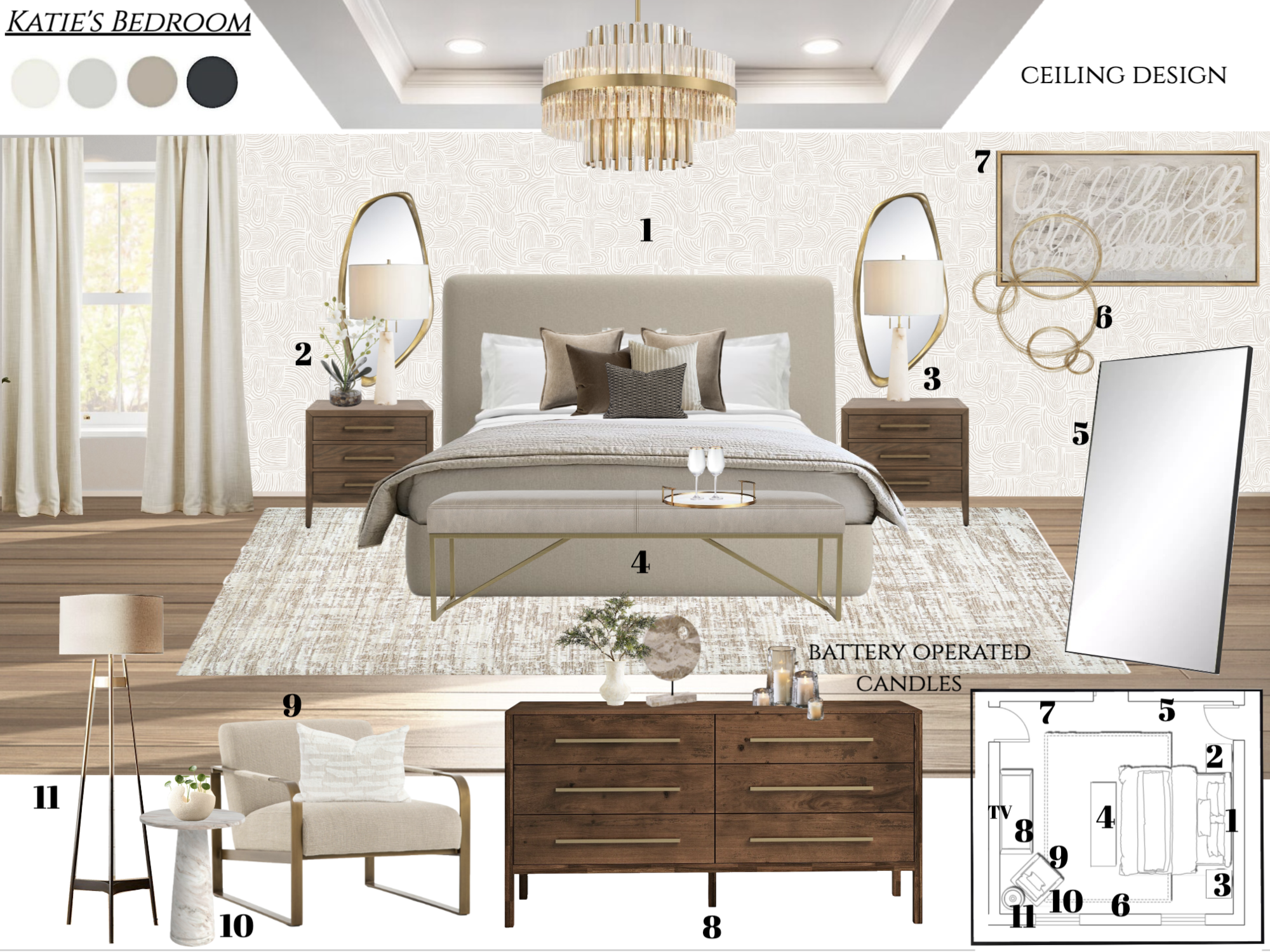 Online Designer Bedroom Interior Design Ideas