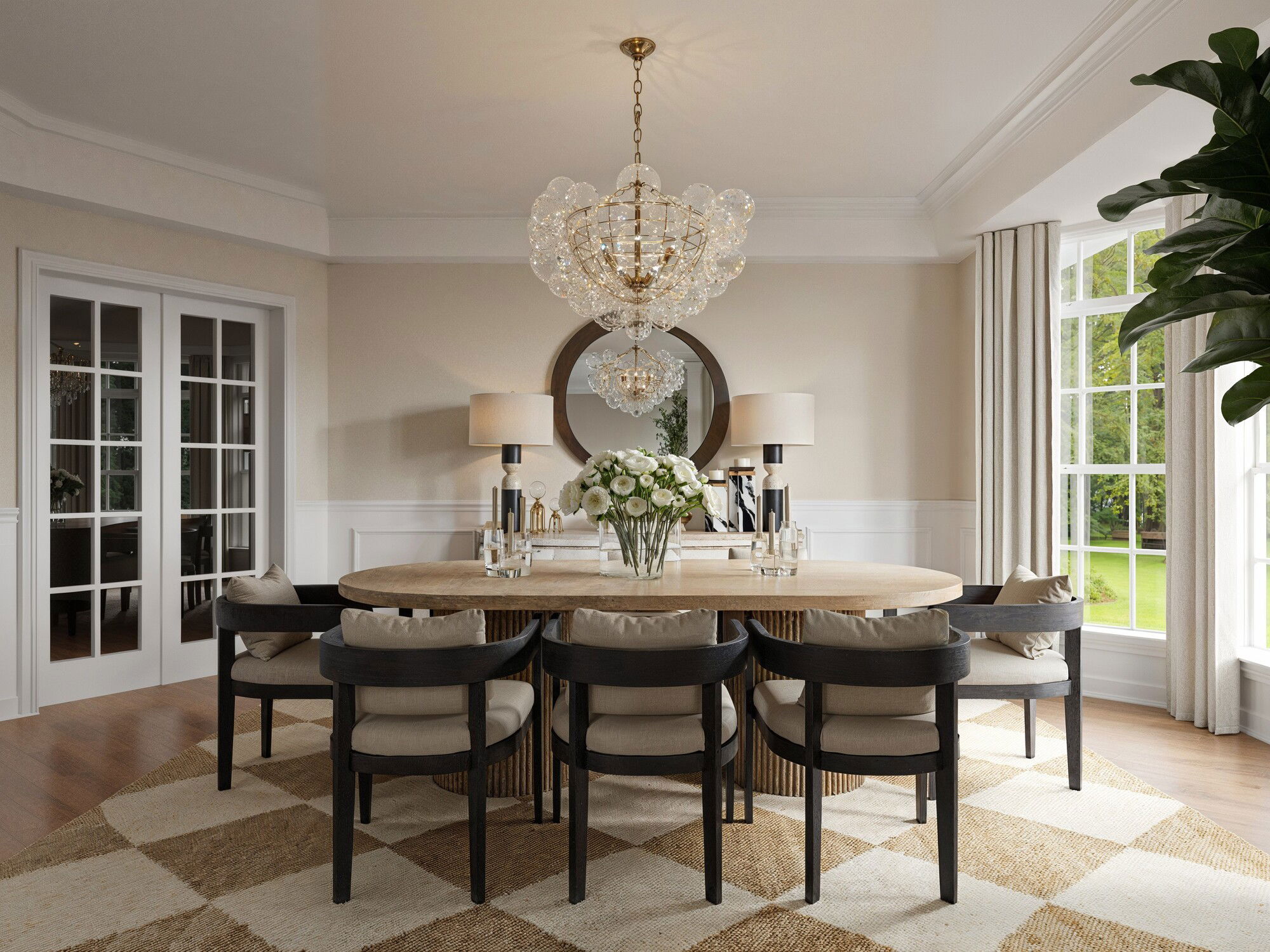 Online Designer Dining Room 3D Model 3