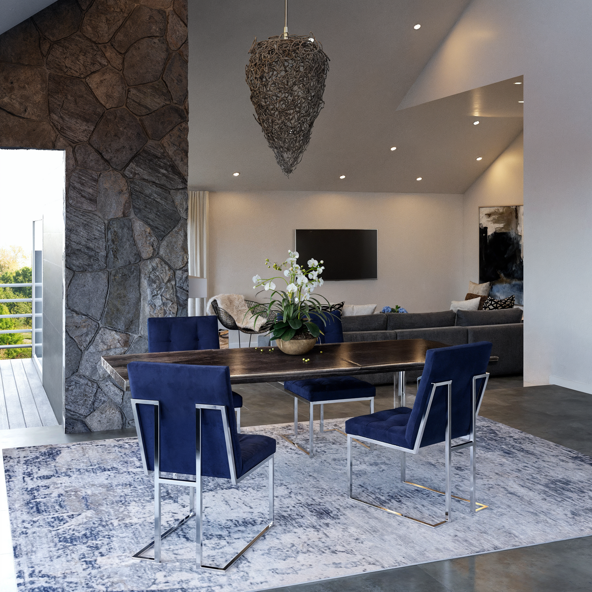 Modelo 3D Sala-Comedor del Diseñador en Línea 4
