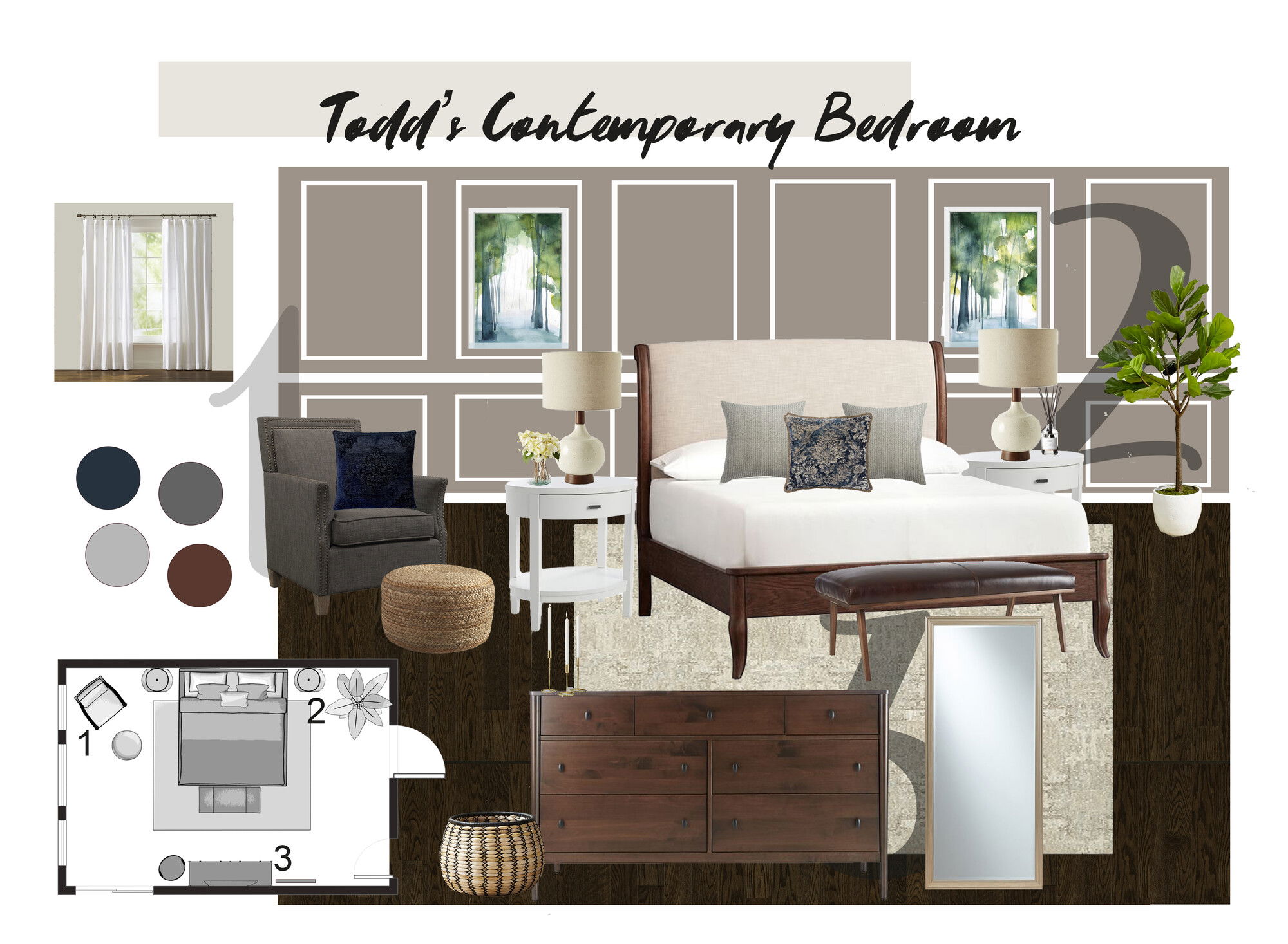 Online Designer Bedroom Interior Design Ideas