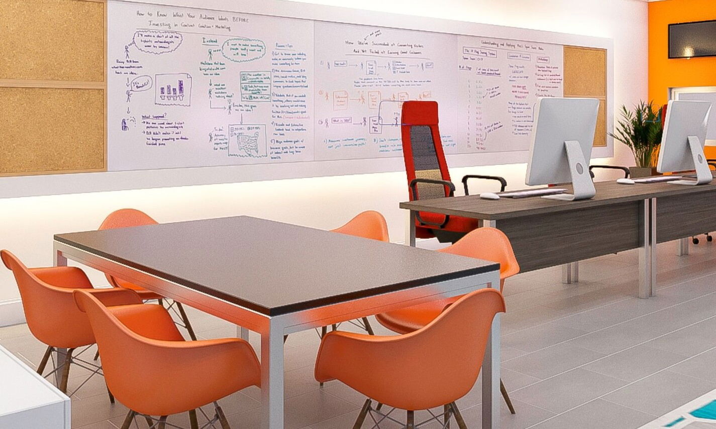 Fun, Colorful & Energetic Office