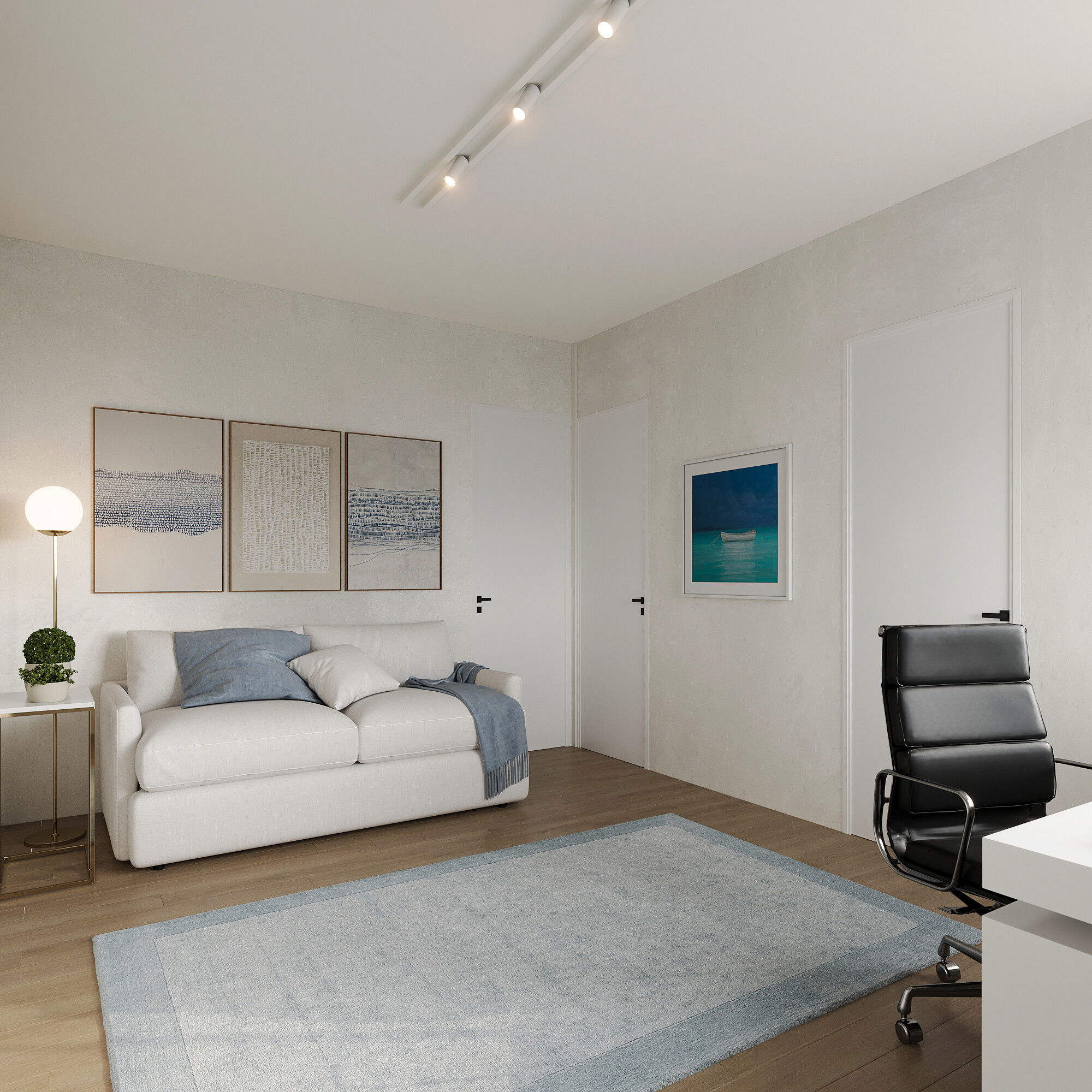 Online Designer Home/Small Office 3D Model 4