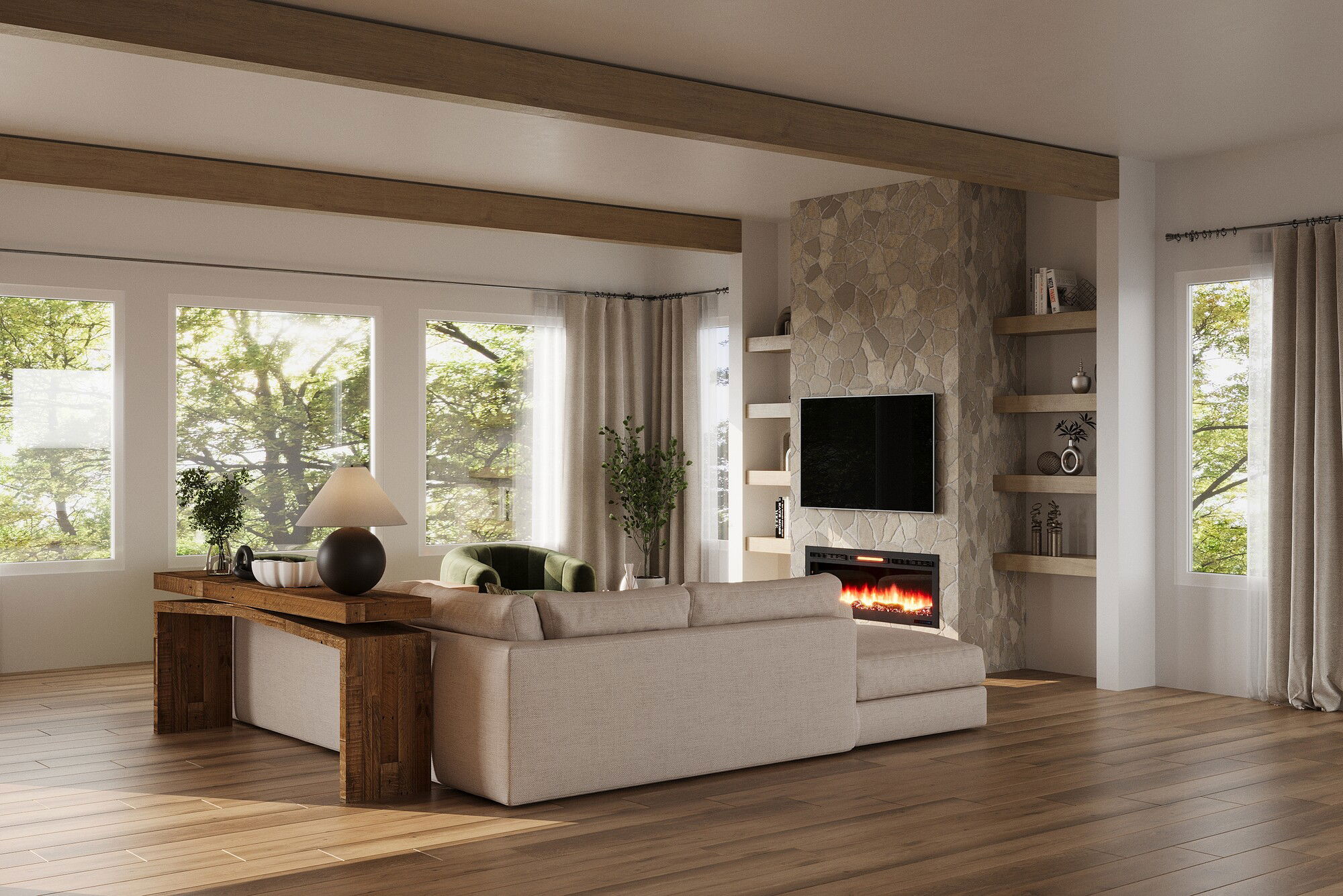 Online Designer Living Room 3D Model 2