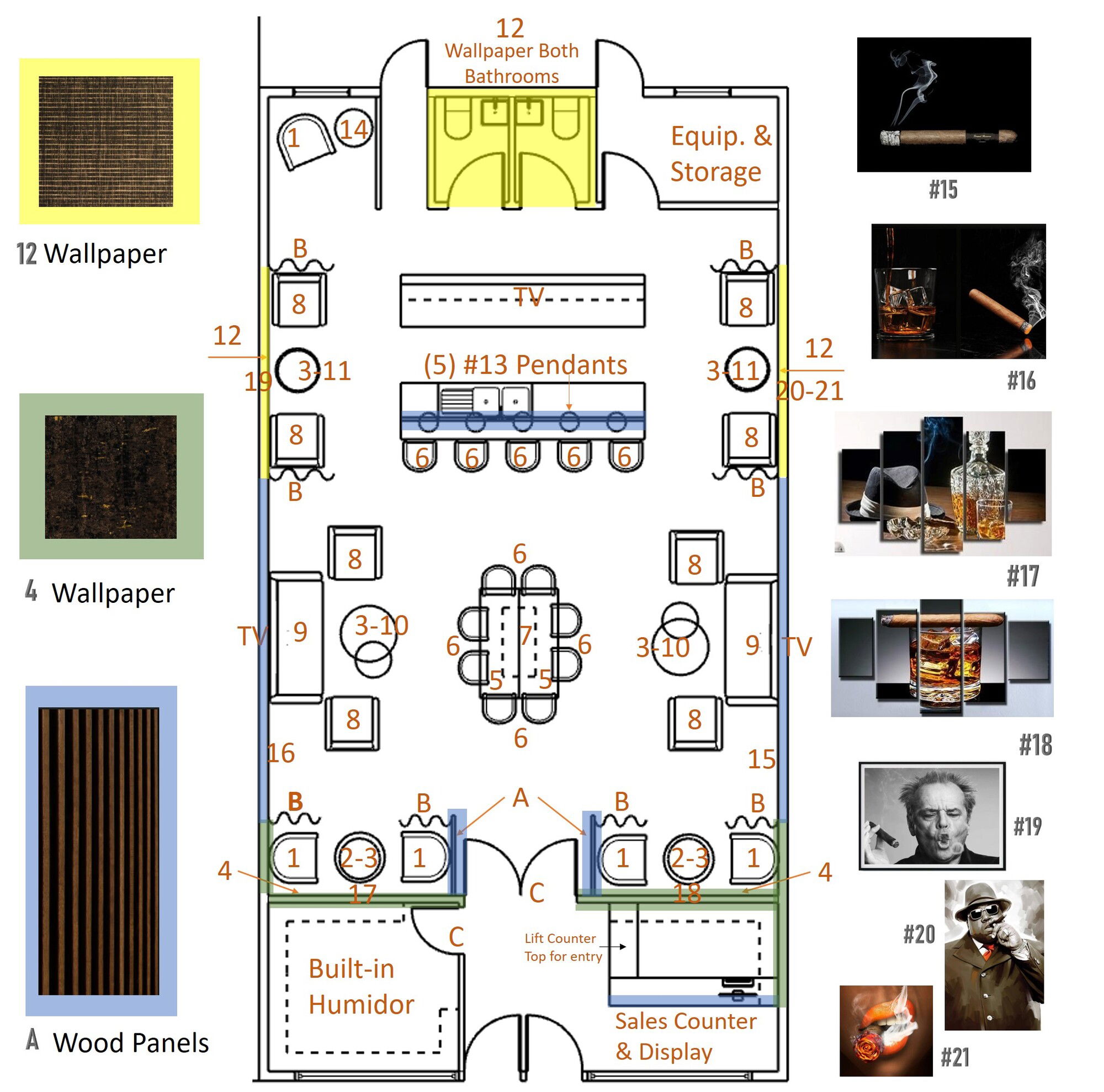 Online Designer Business/Office Floorplan