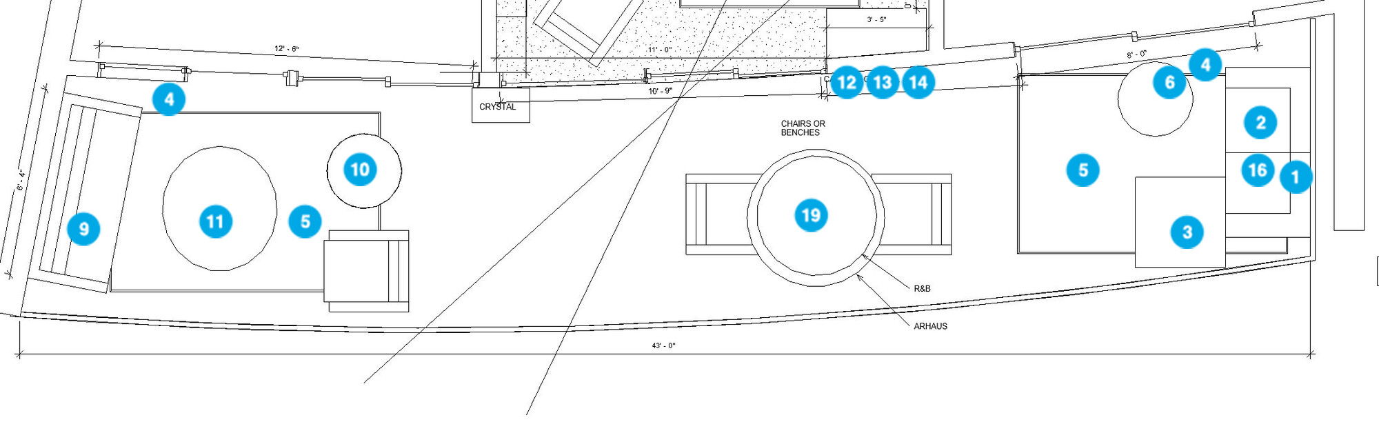 Plano del Dormitorio del Diseñador en Línea
