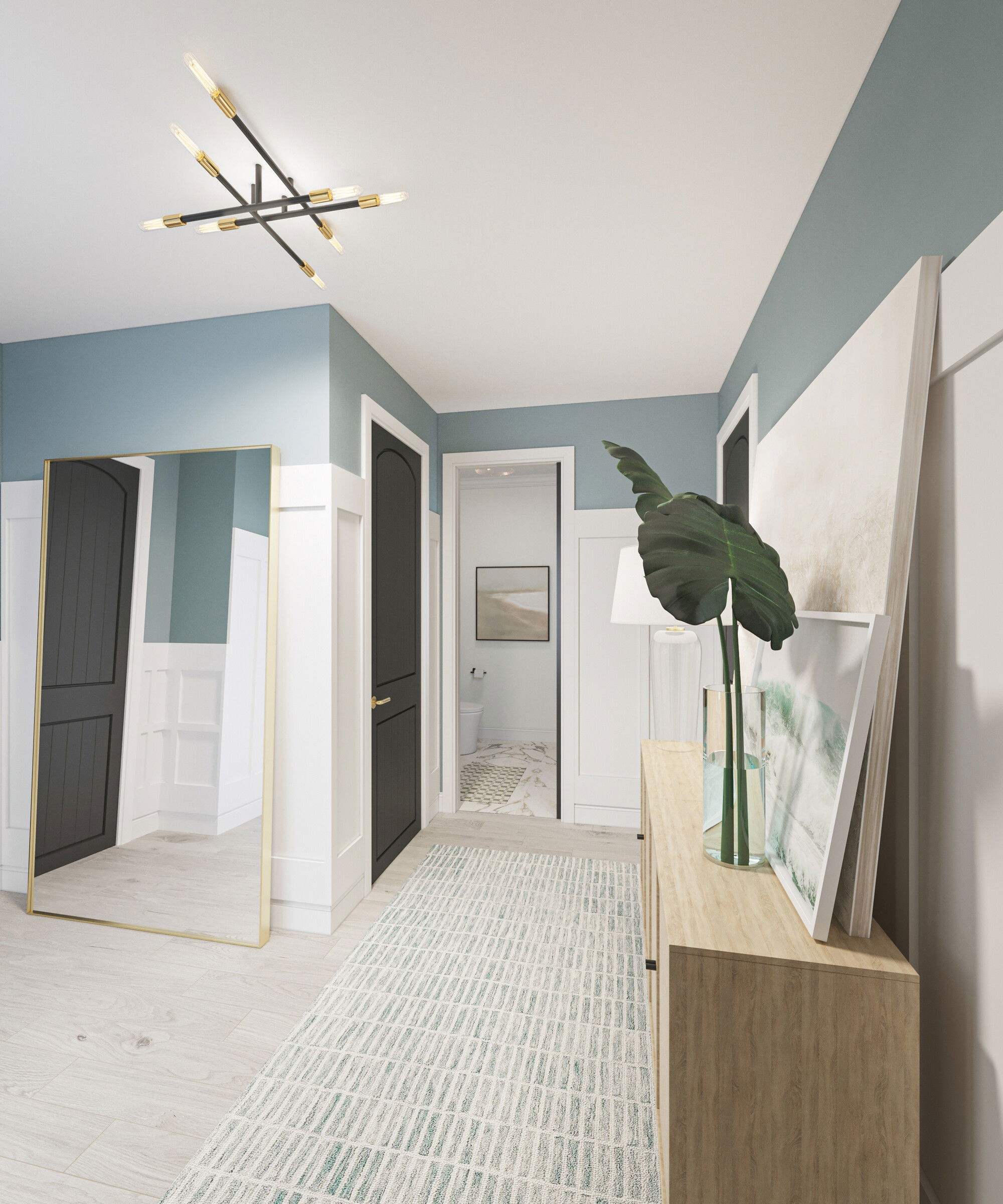 Online Designer Bathroom 3D Model 3