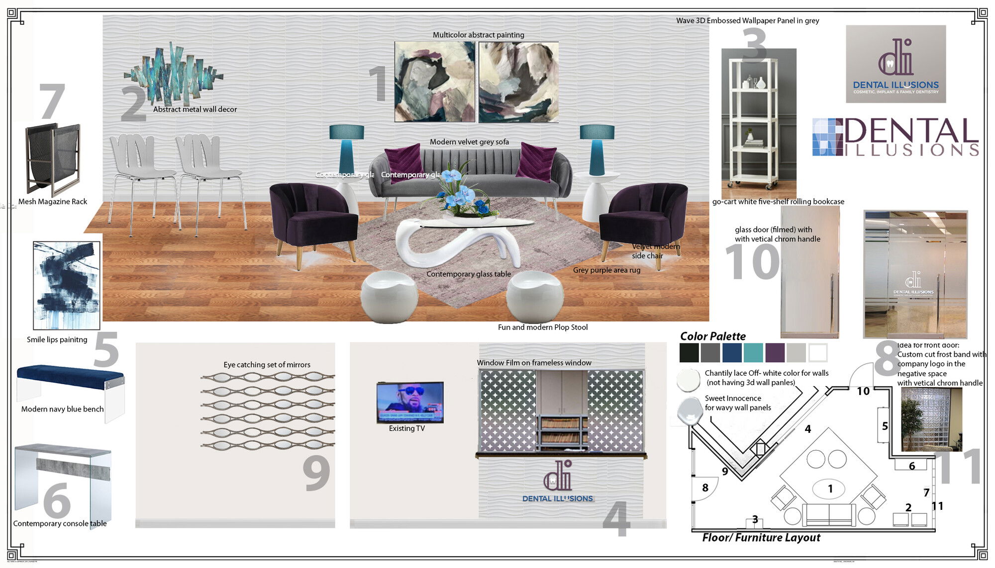 Ideas de diseño de interiores para negocios/oficinas de diseñadores en línea