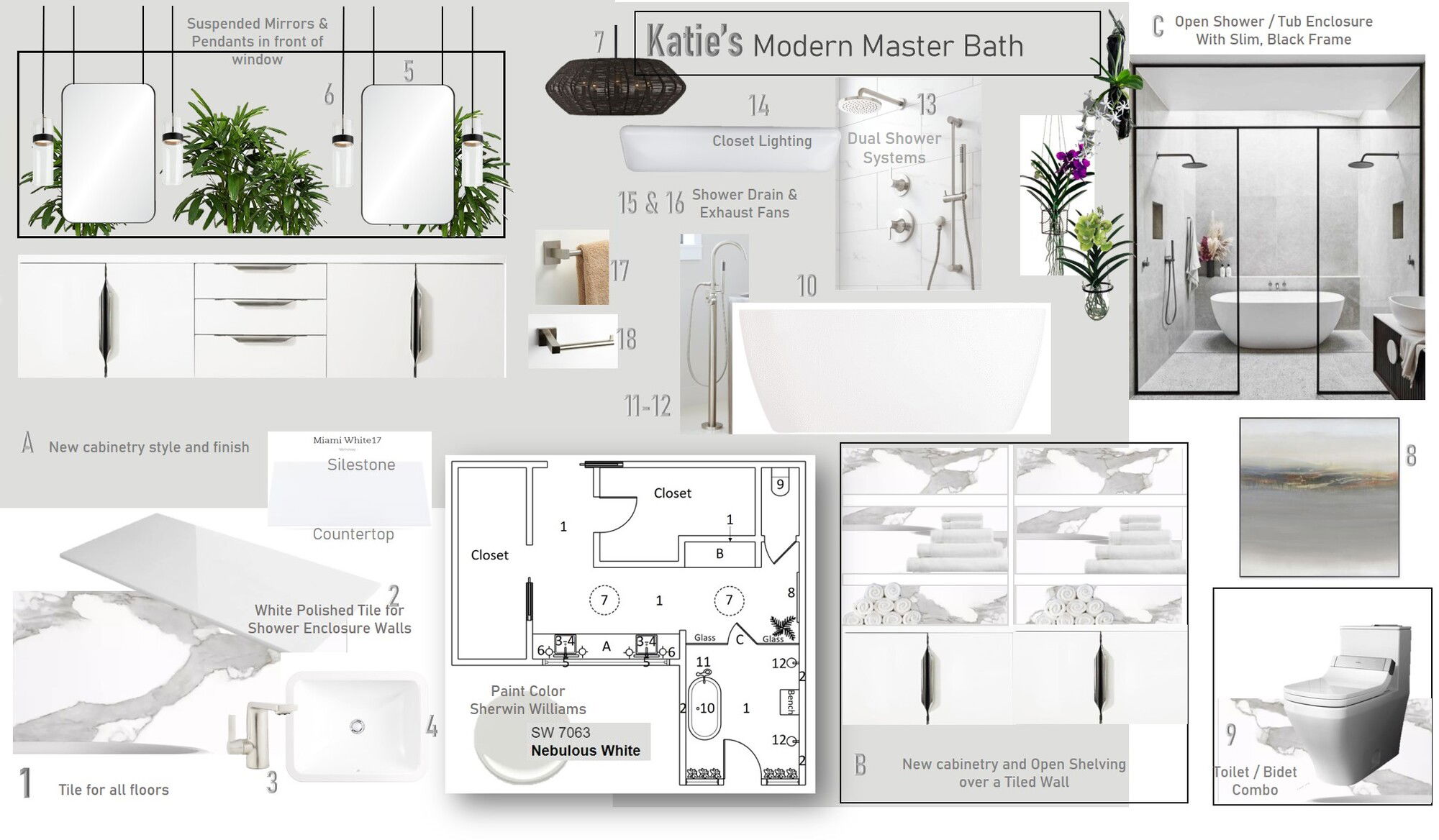 Ideas de Diseño de Interiores para Baños en Línea