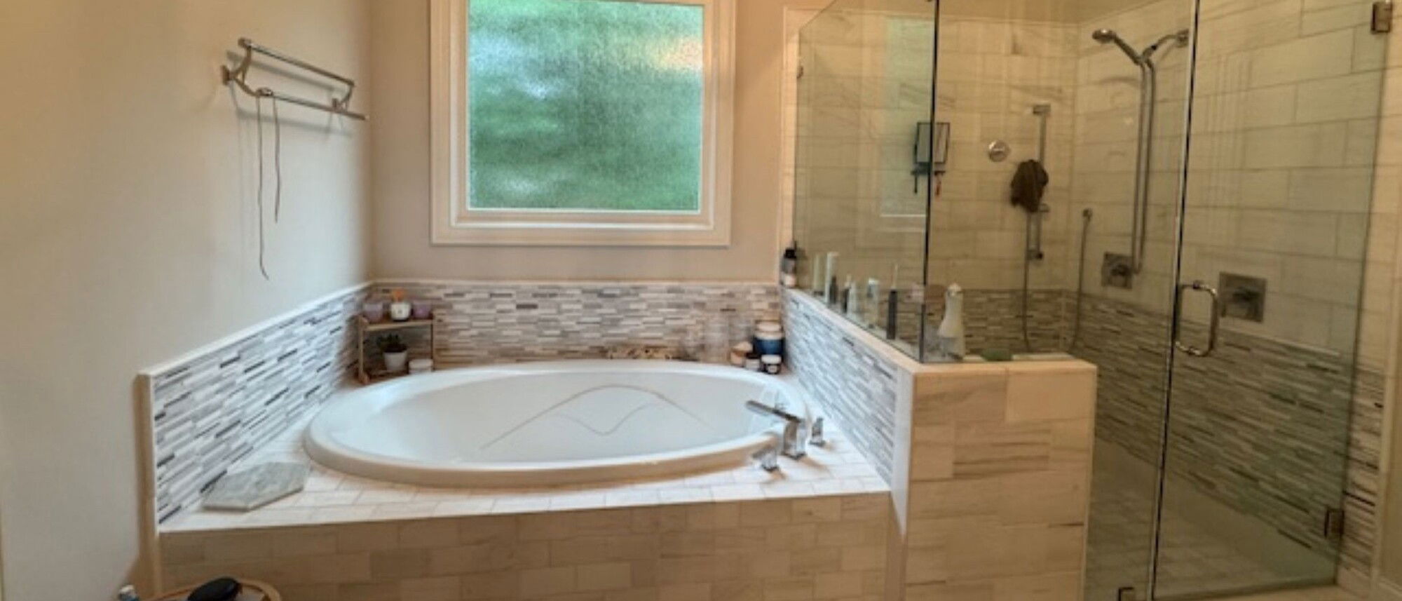 Spa-Inspired Bathroom Design with Modern Touches- Before Photo
