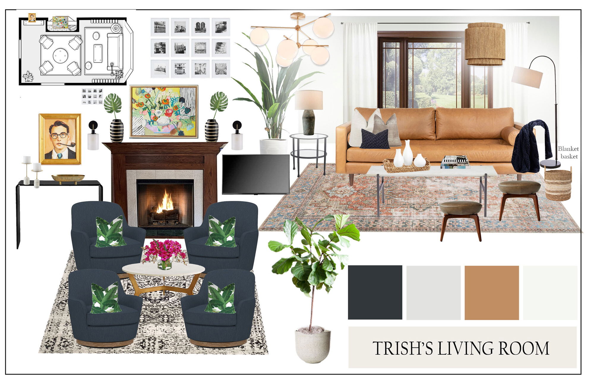 Online Designer Living Room Interior Design Ideas
