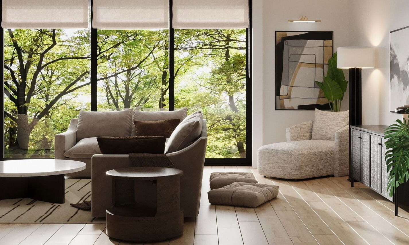 Sophisticated Modern Home Renovation by affordable San Francisco interior designers
