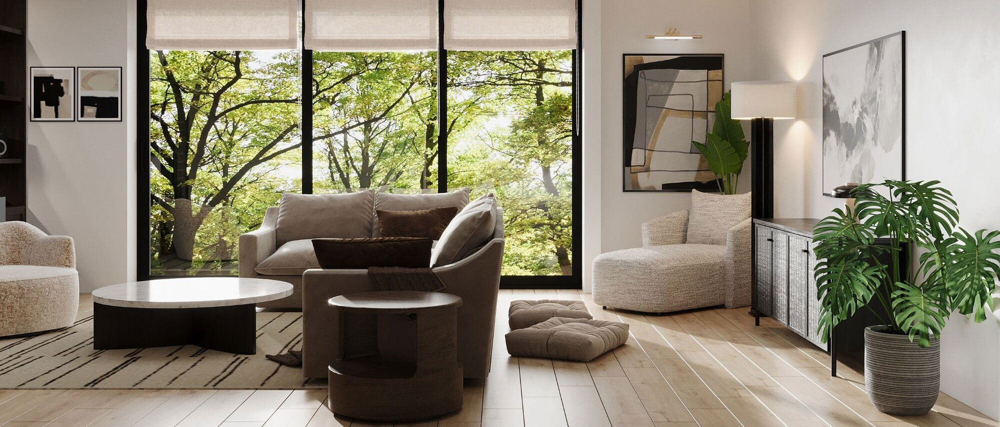 Sophisticated Modern Home Renovation by affordable San Francisco interior designers