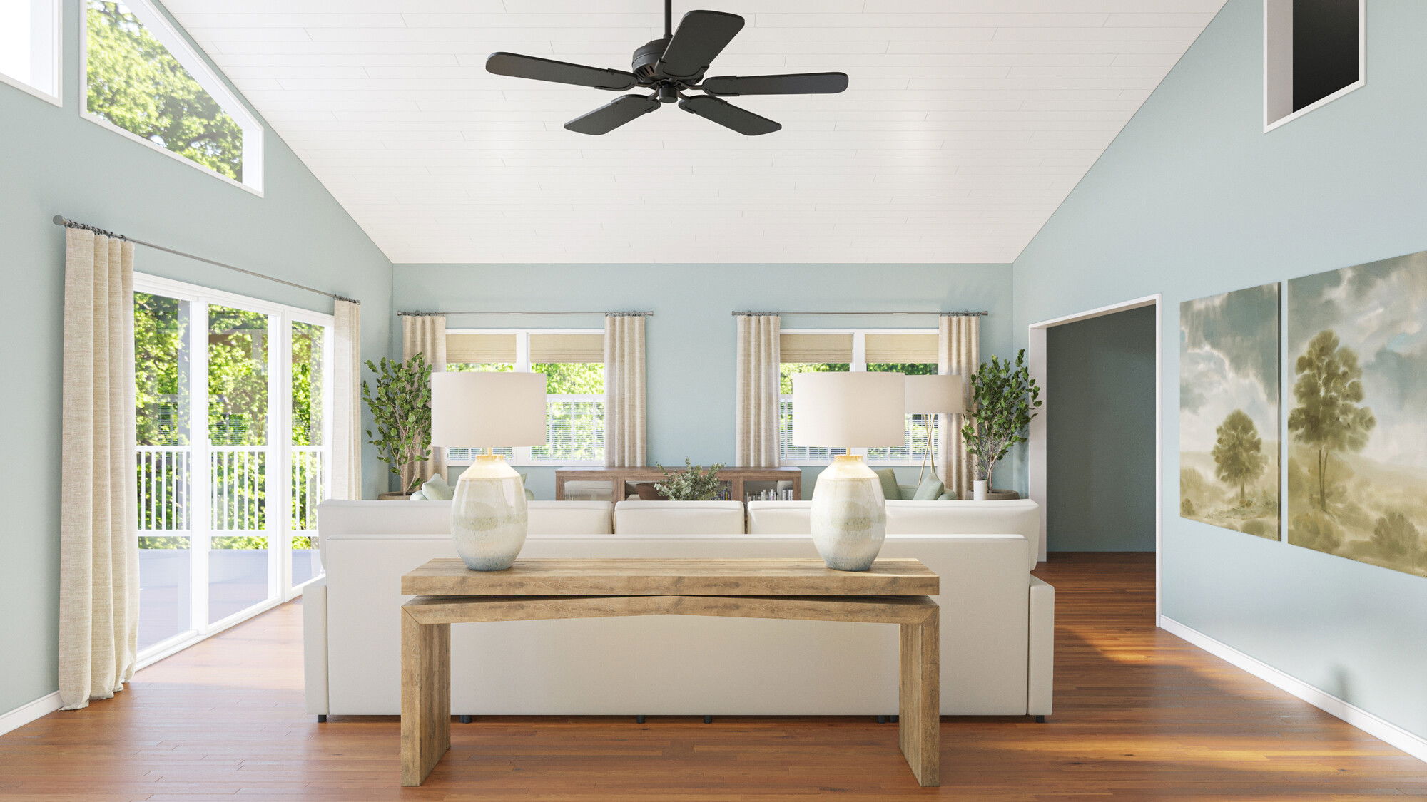 Online Designer Living Room 3D Model 2