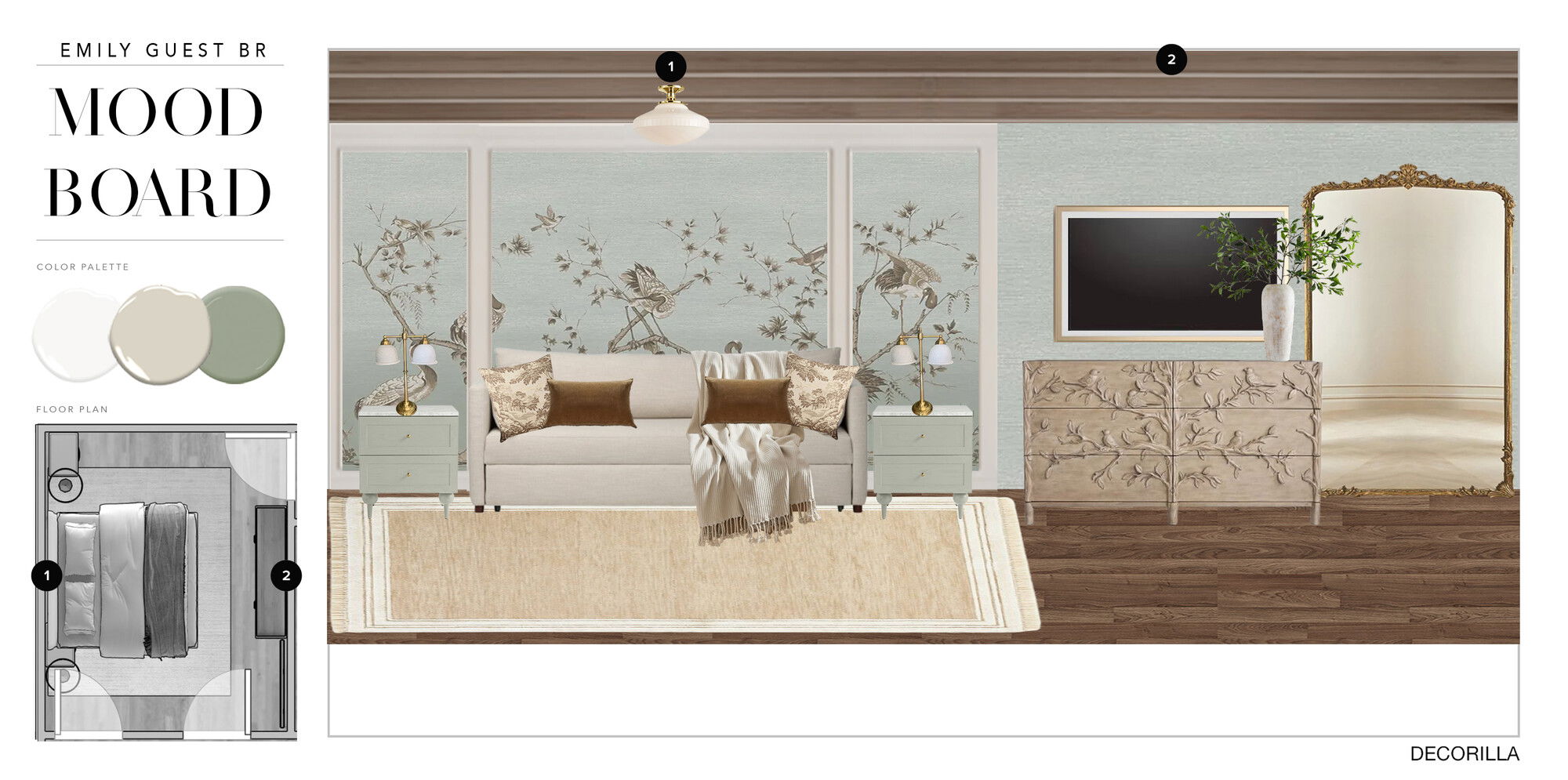 Ideas de diseño interior de dormitorio en línea