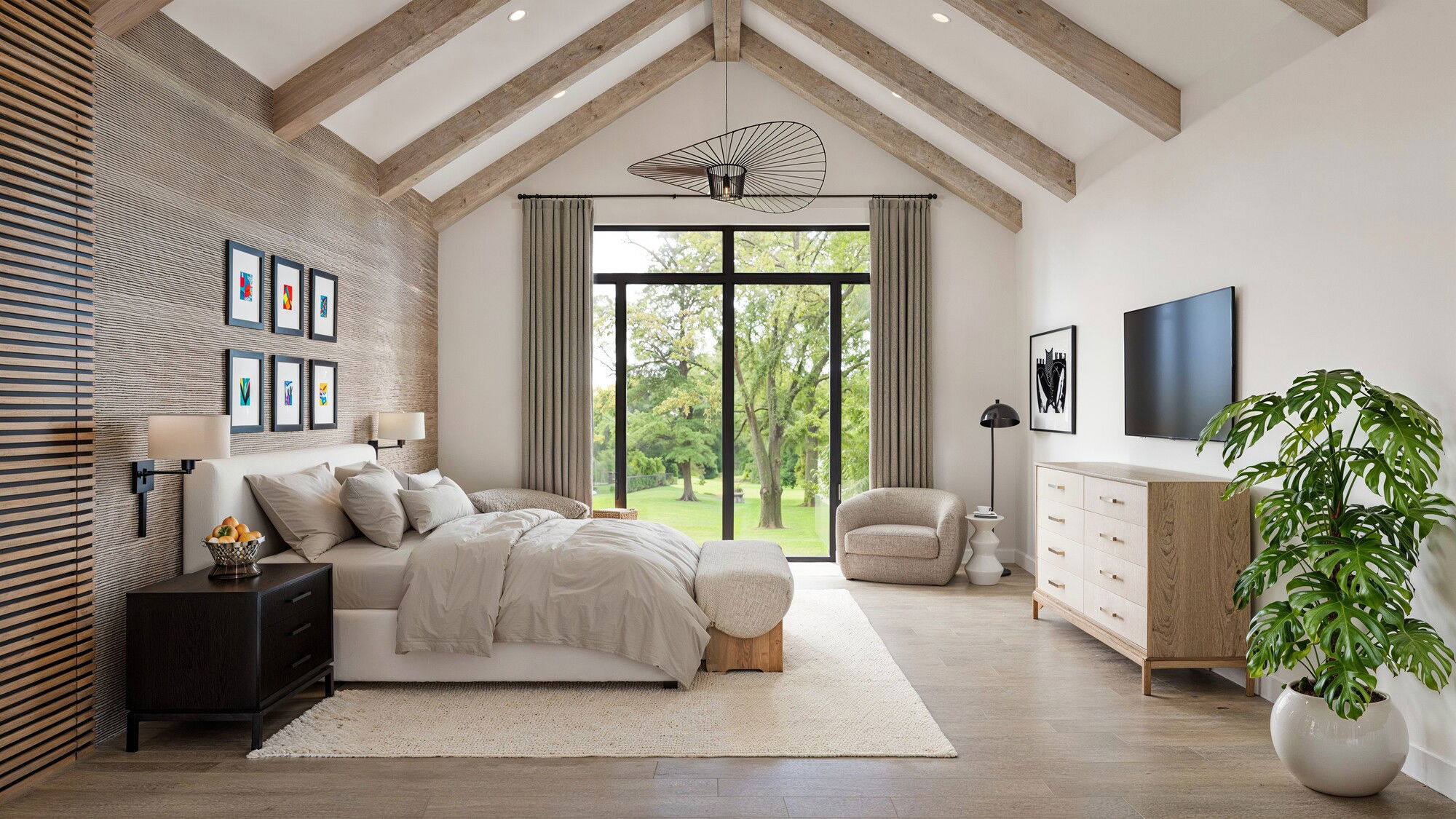 Online Designer Bedroom 3D Model 1