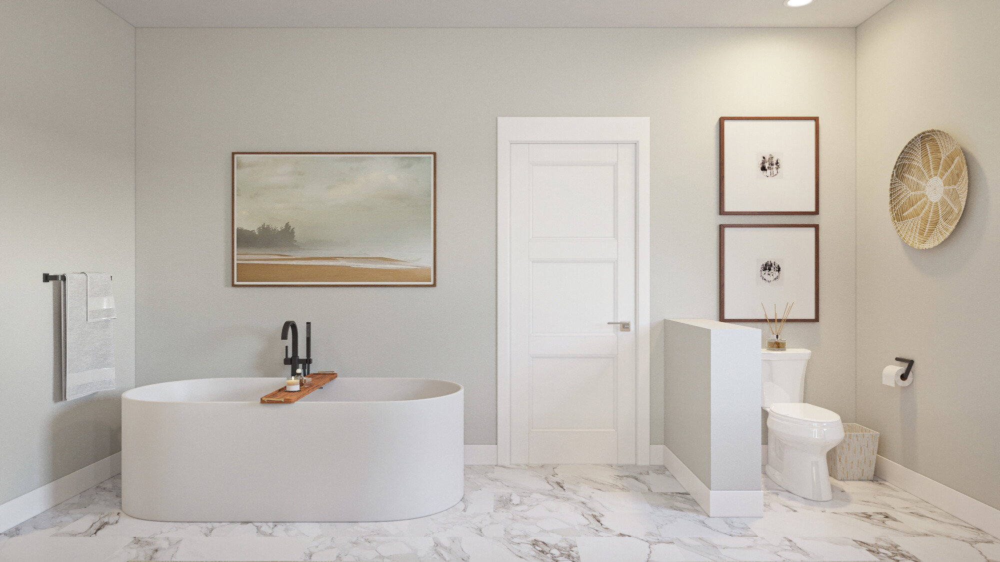 Online Designer Bathroom 3D Model 2