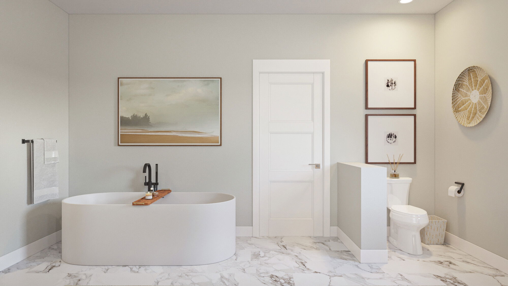 Online Designer Bathroom 3D Model 2