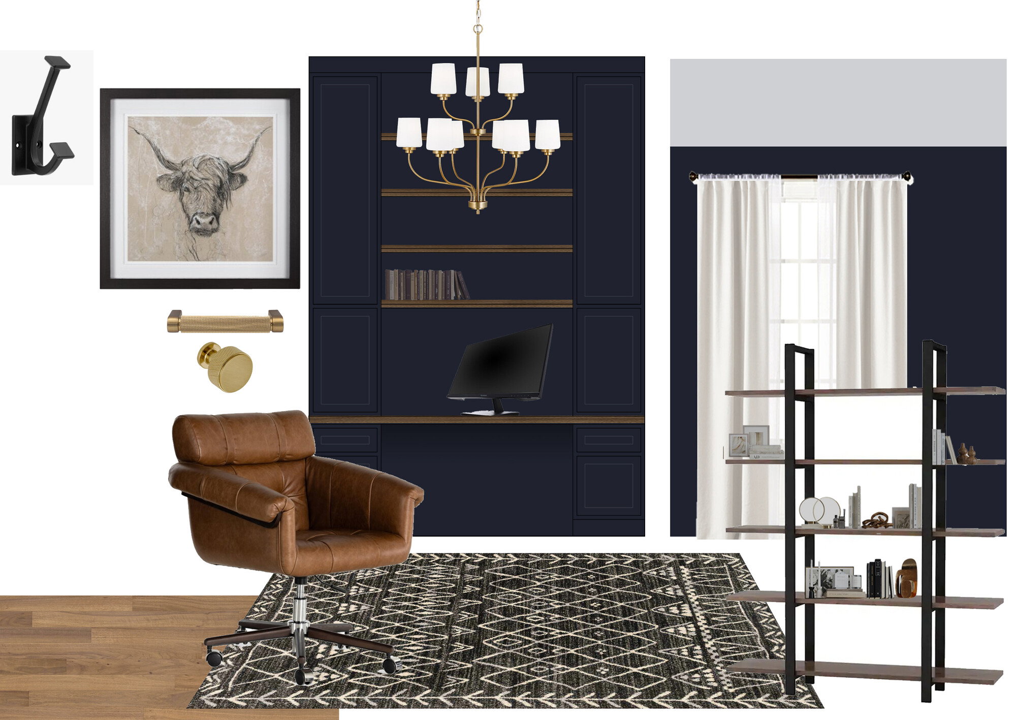 Online Designer Home Office Interior Design Ideas