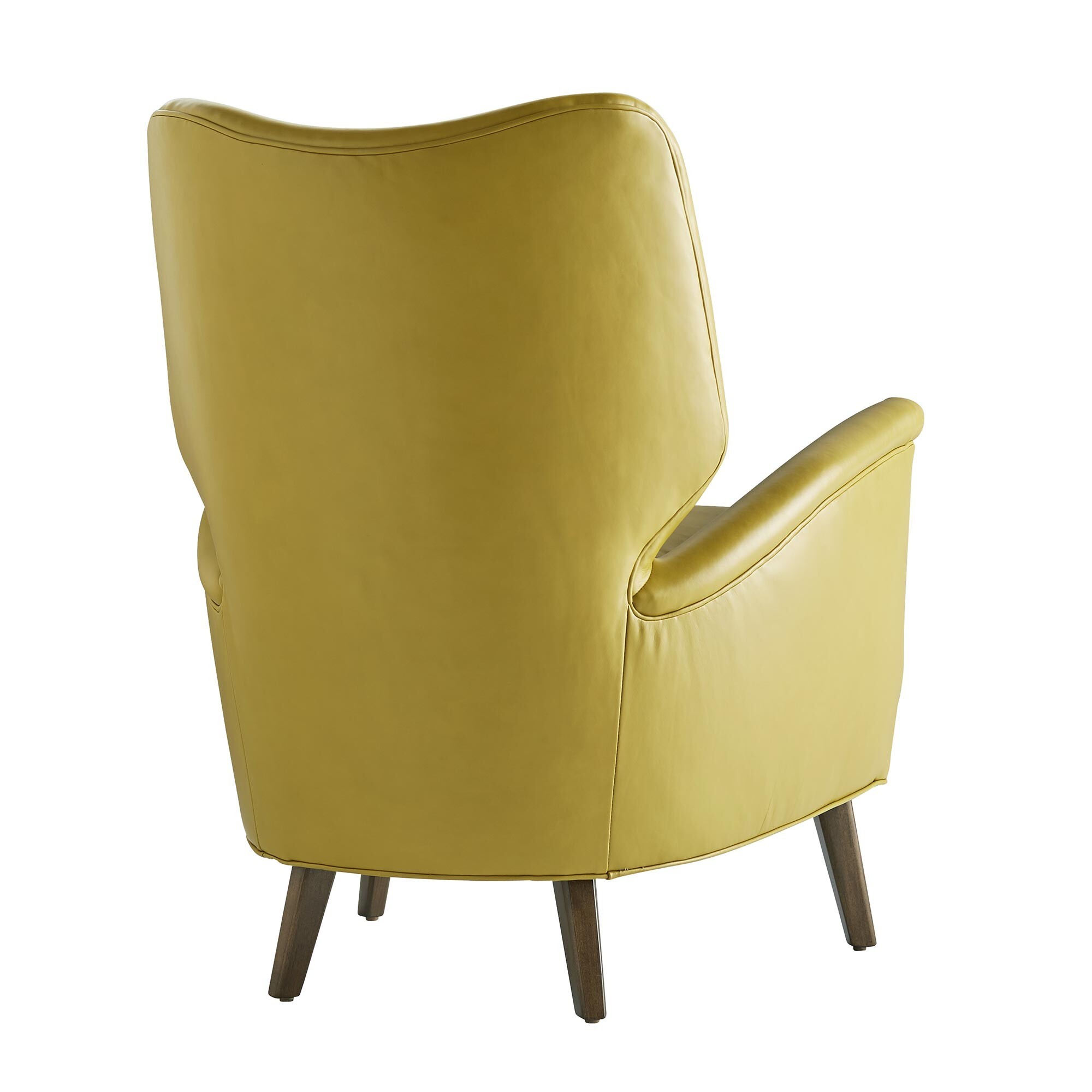 Yellow Leather Chair large image 