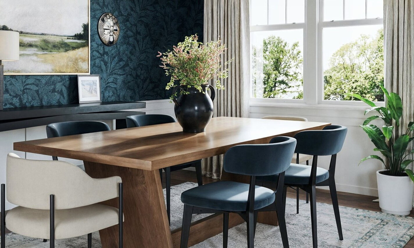 Elegant Transitional Family Home Renovation by affordable Washington interior designers