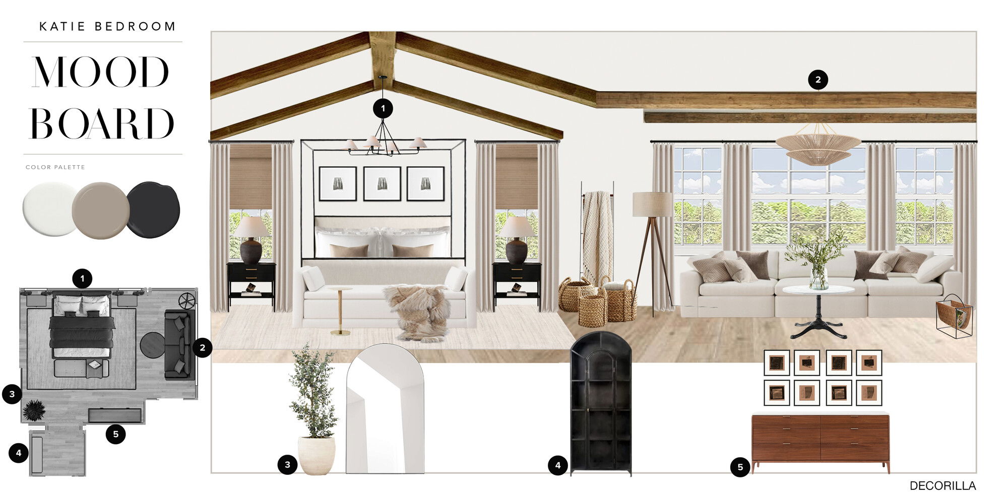 Ideas de diseño interior de dormitorio en línea