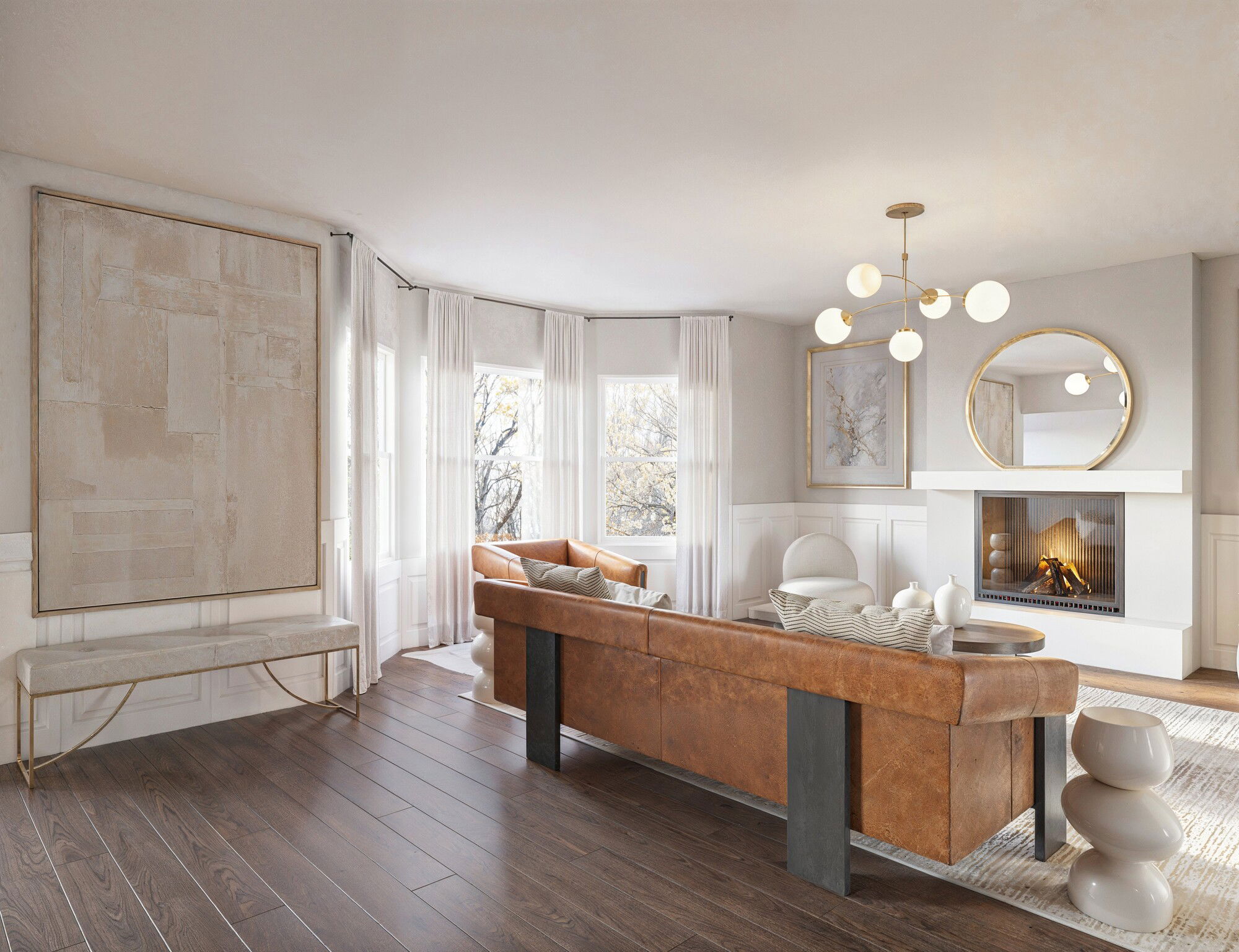Online Designer Living Room 3D Model 2