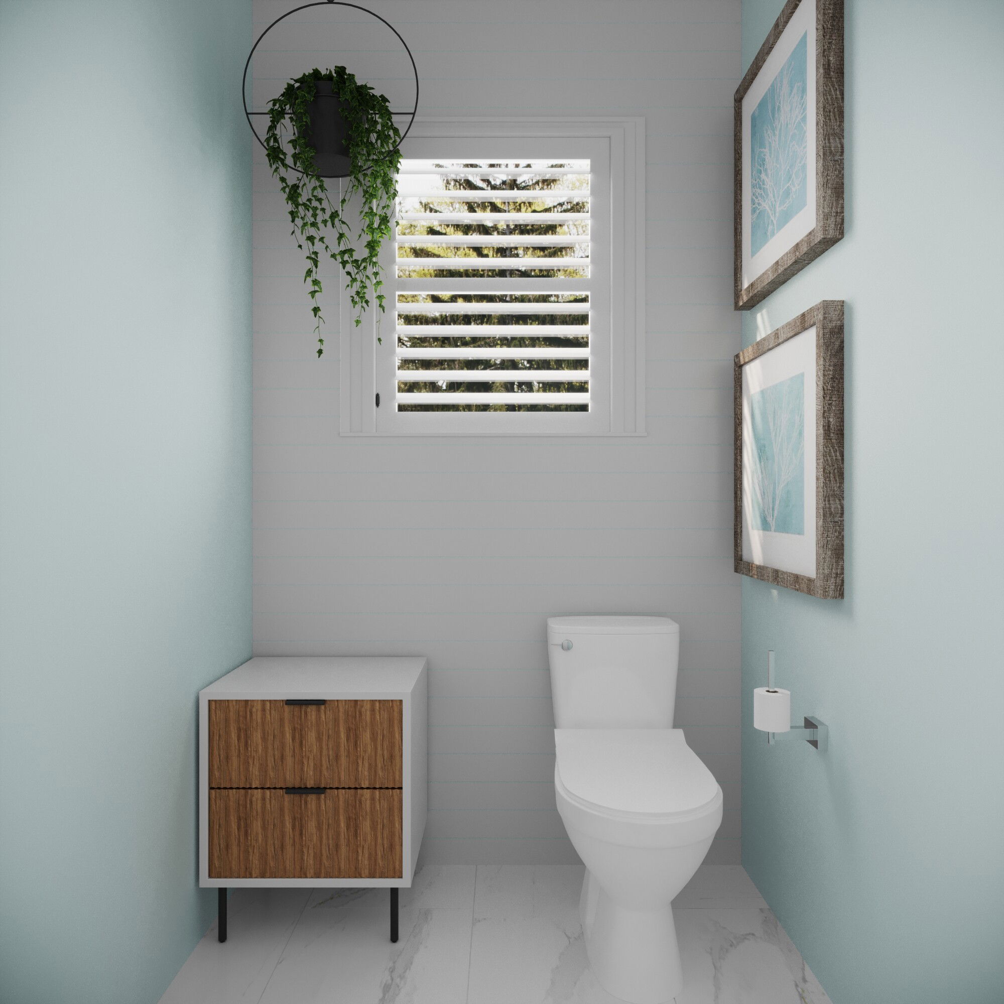 Online Designer Bathroom 3D Model 4