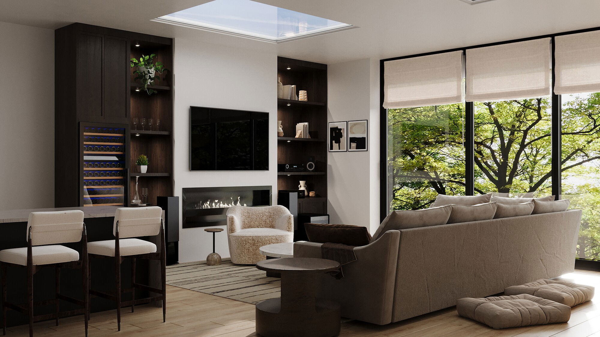 Online Designer Combined Living/Dining 3D Model thumbnail2