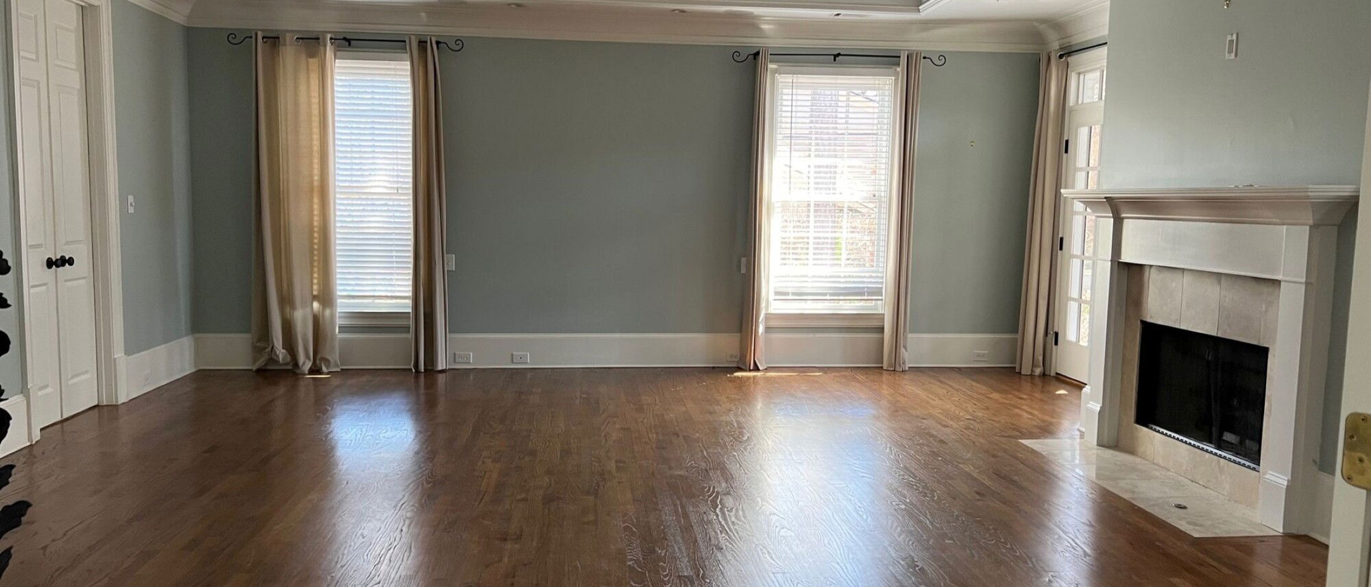 Transitional Neutral Master Bedroom Design- Before Photo