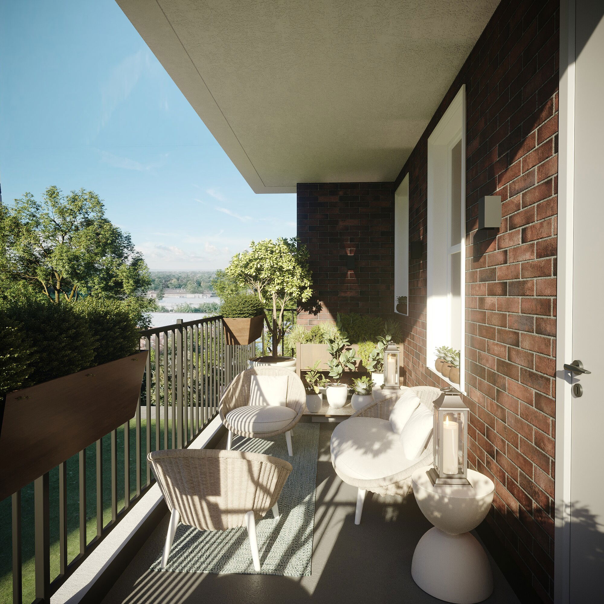 Online Designer Patio 3D Model 4