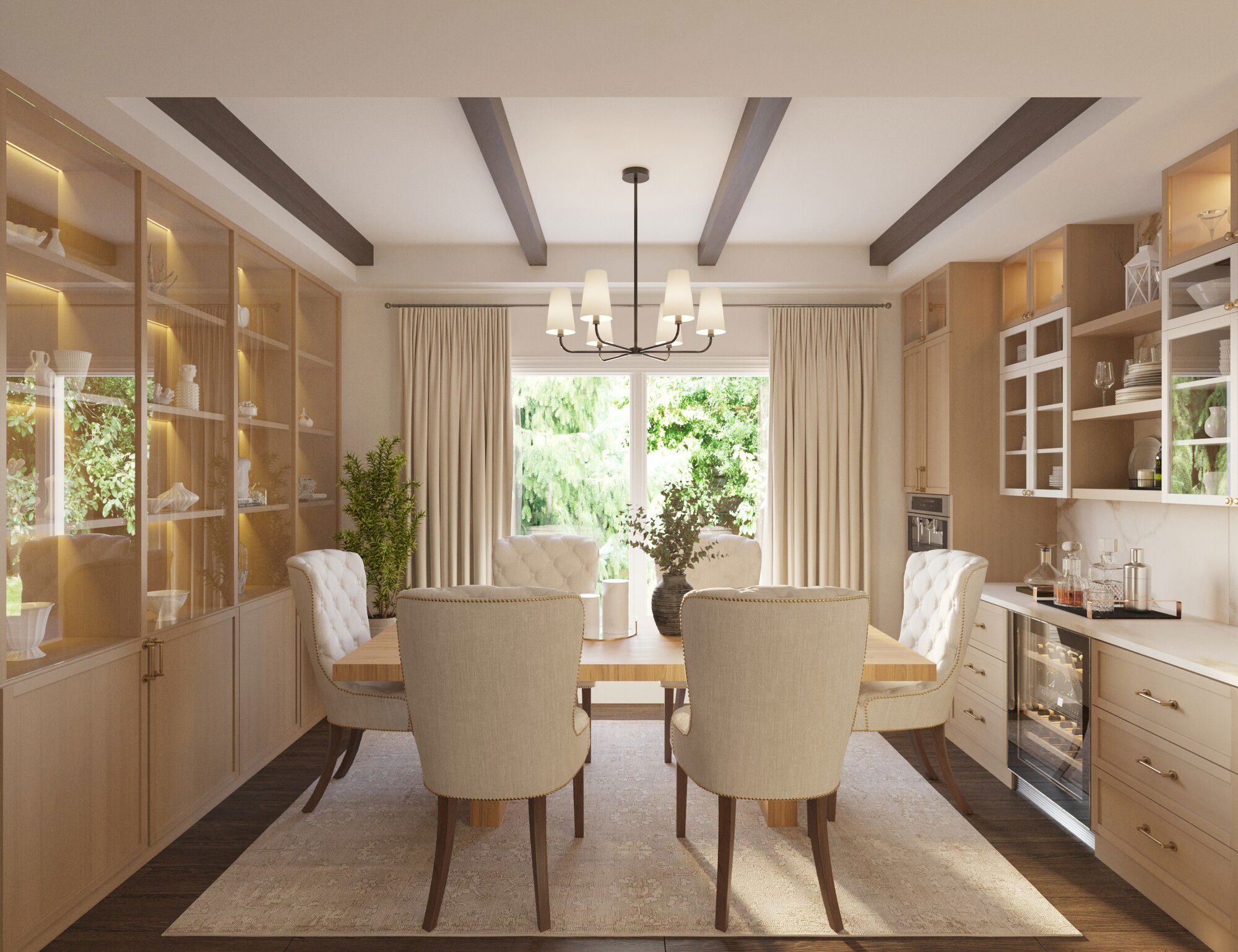 Online Designer Kitchen 3D Model 1